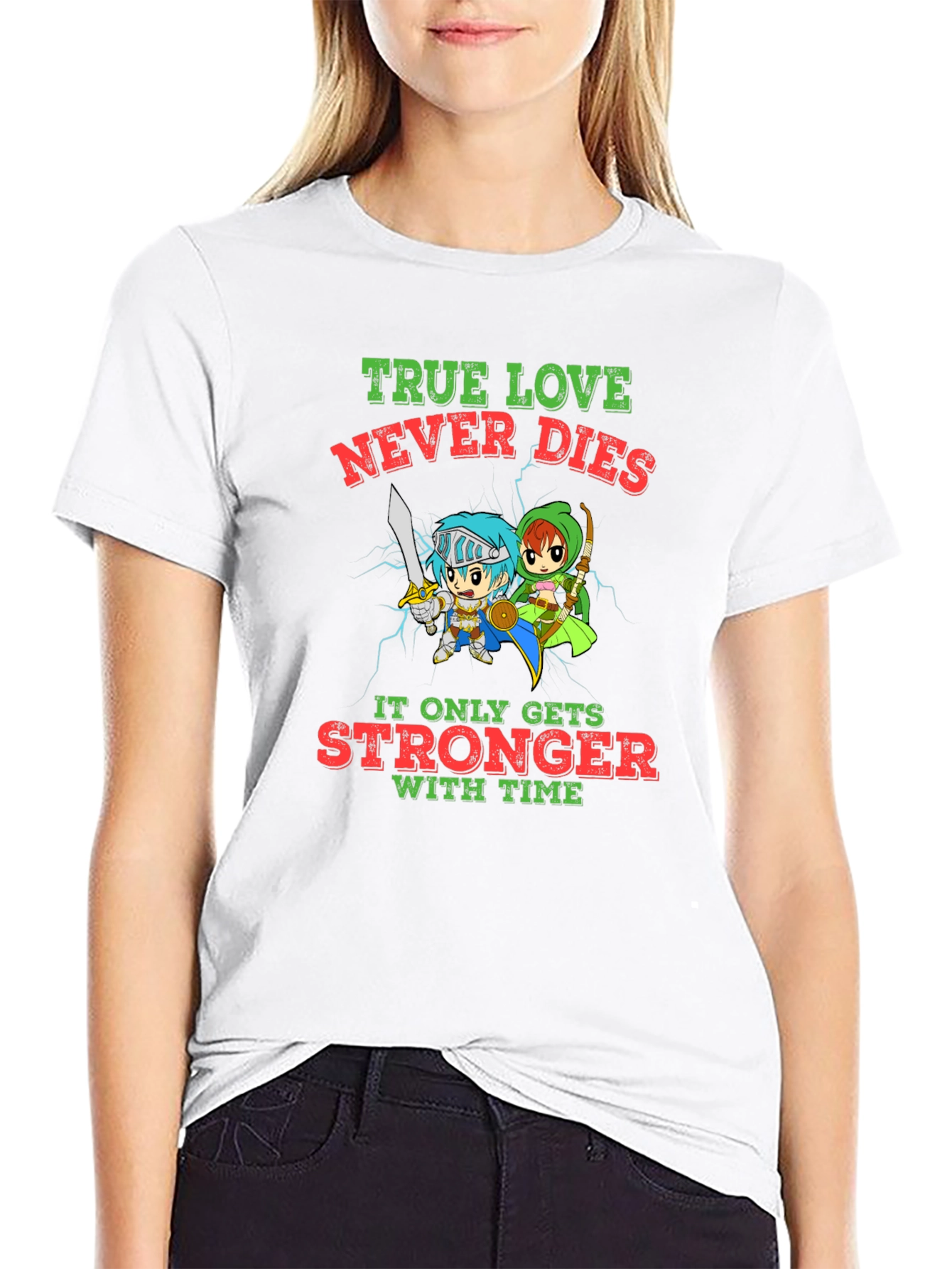 True Love Never Dies Graphic T-Shirt