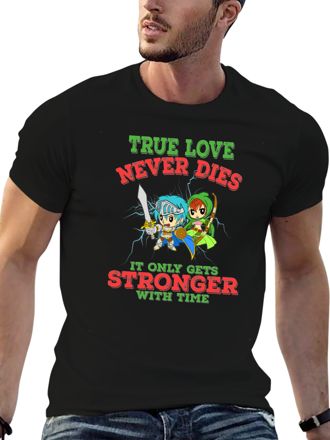 True Love Never Dies Graphic T-Shirt
