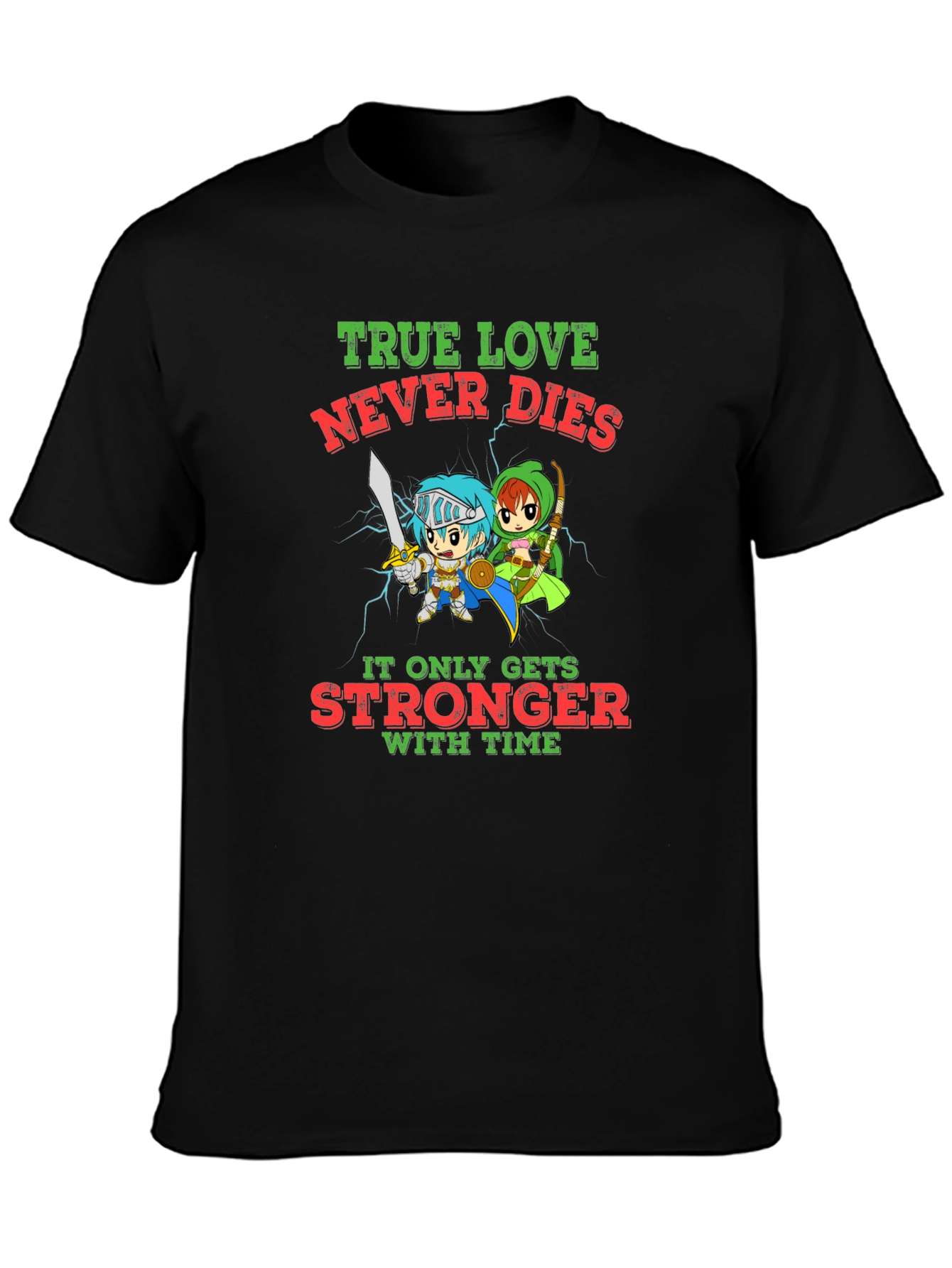 True Love Never Dies Graphic T-Shirt