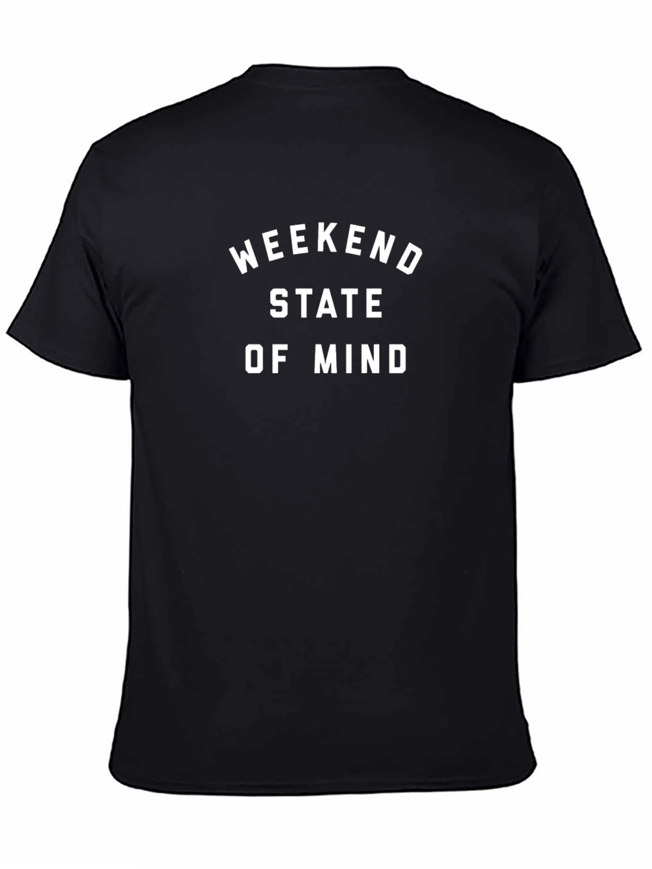 Weekend State of Mind Black T-Shirt
