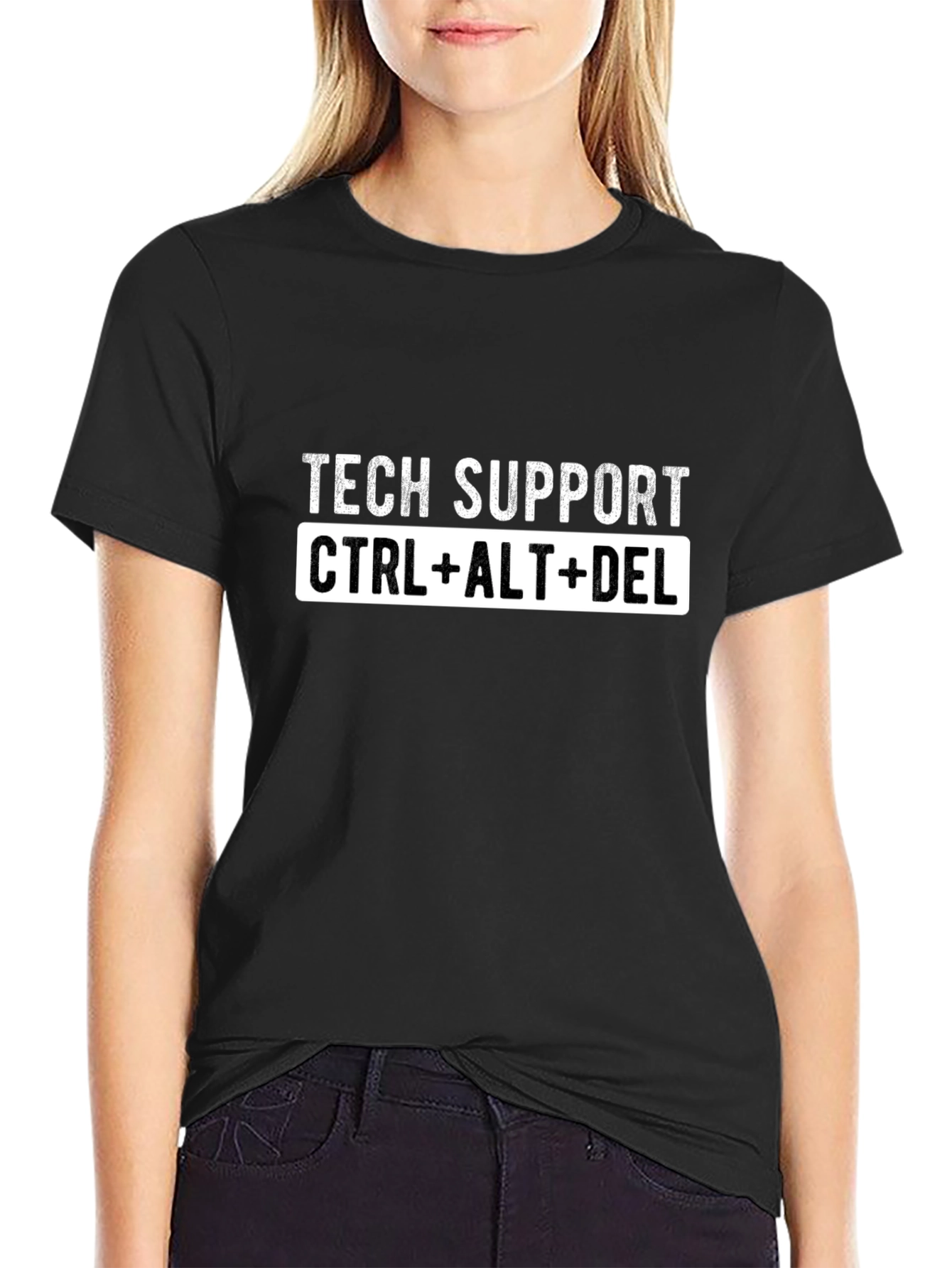Tech Support CTRL+ALT+DEL T-Shirt