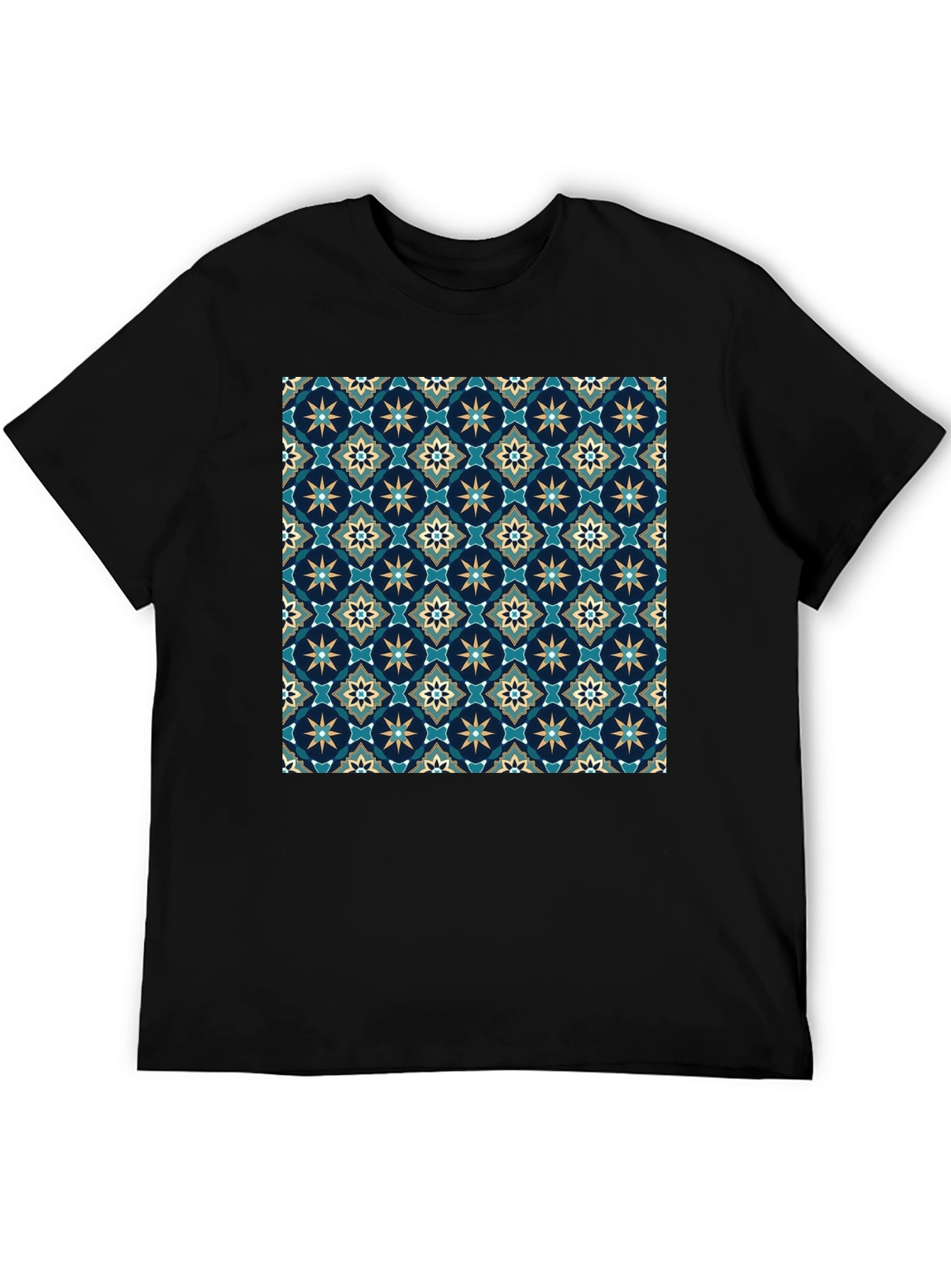 Stylish Patterned Tee - Unique Graphic Print