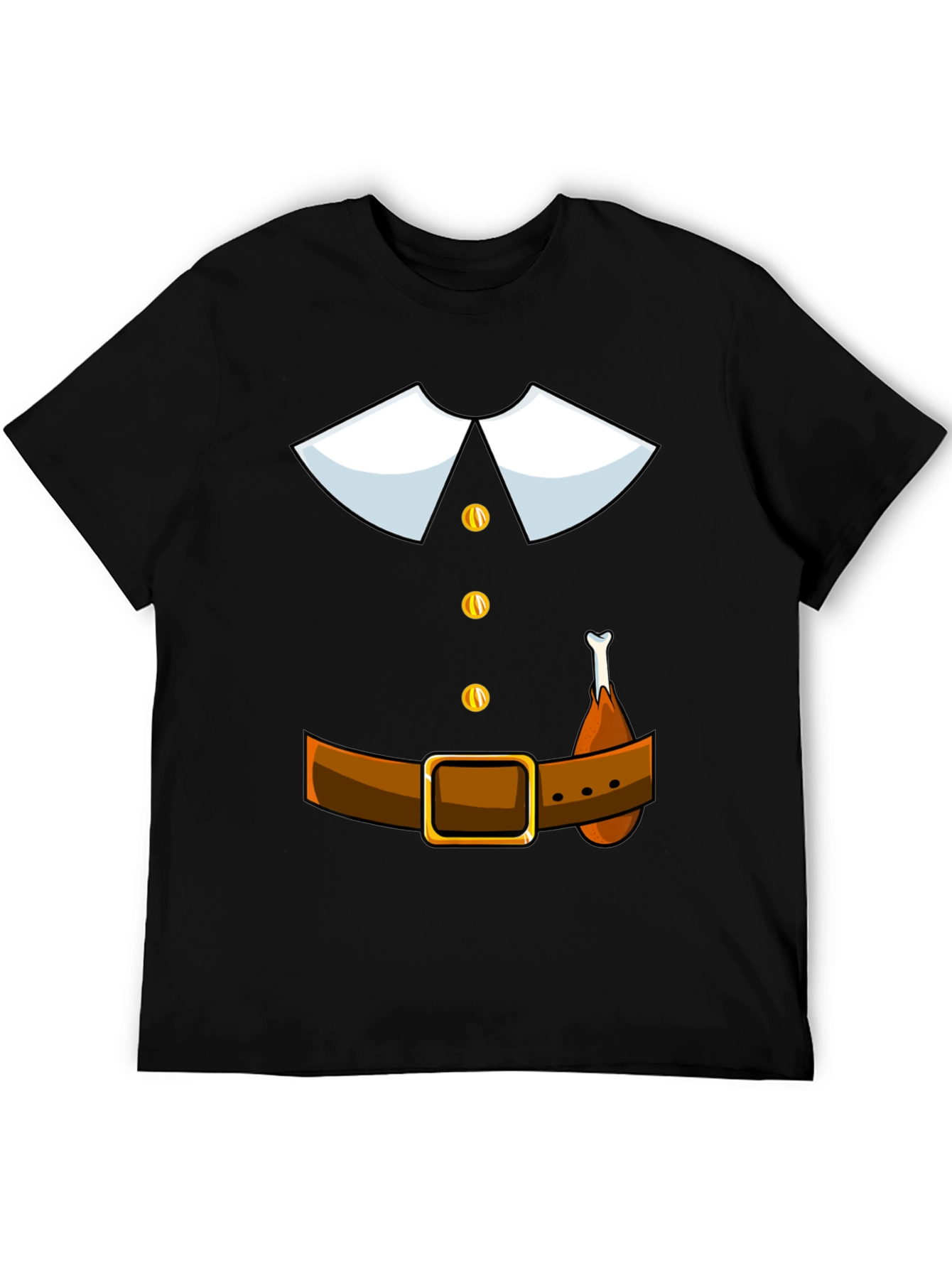 Thanksgiving Pilgrim T-Shirt Costume Apparel
