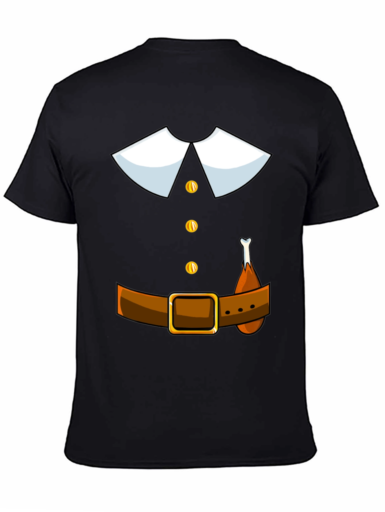 Thanksgiving Pilgrim T-Shirt Costume Apparel