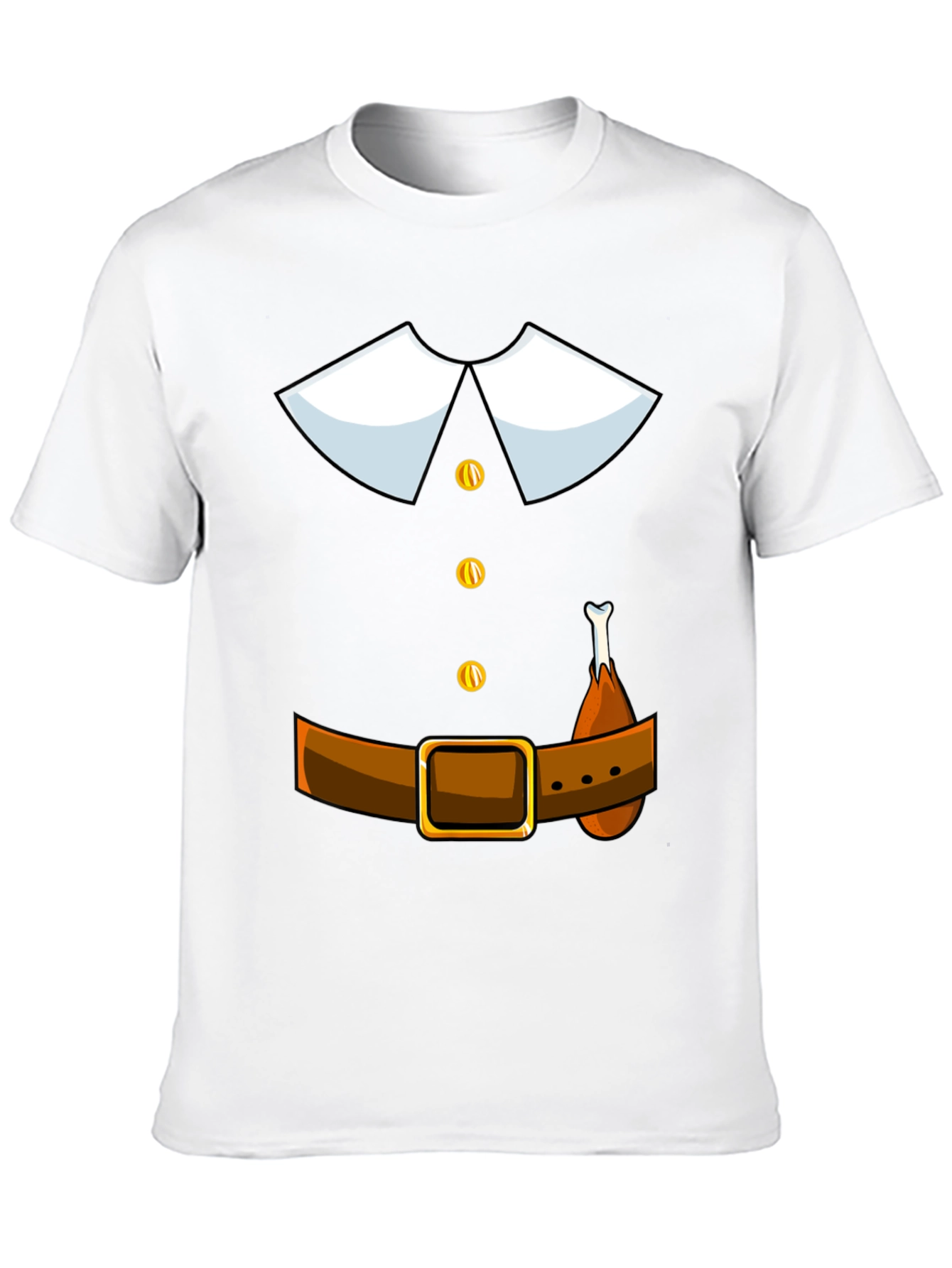Thanksgiving Pilgrim T-Shirt Costume Apparel