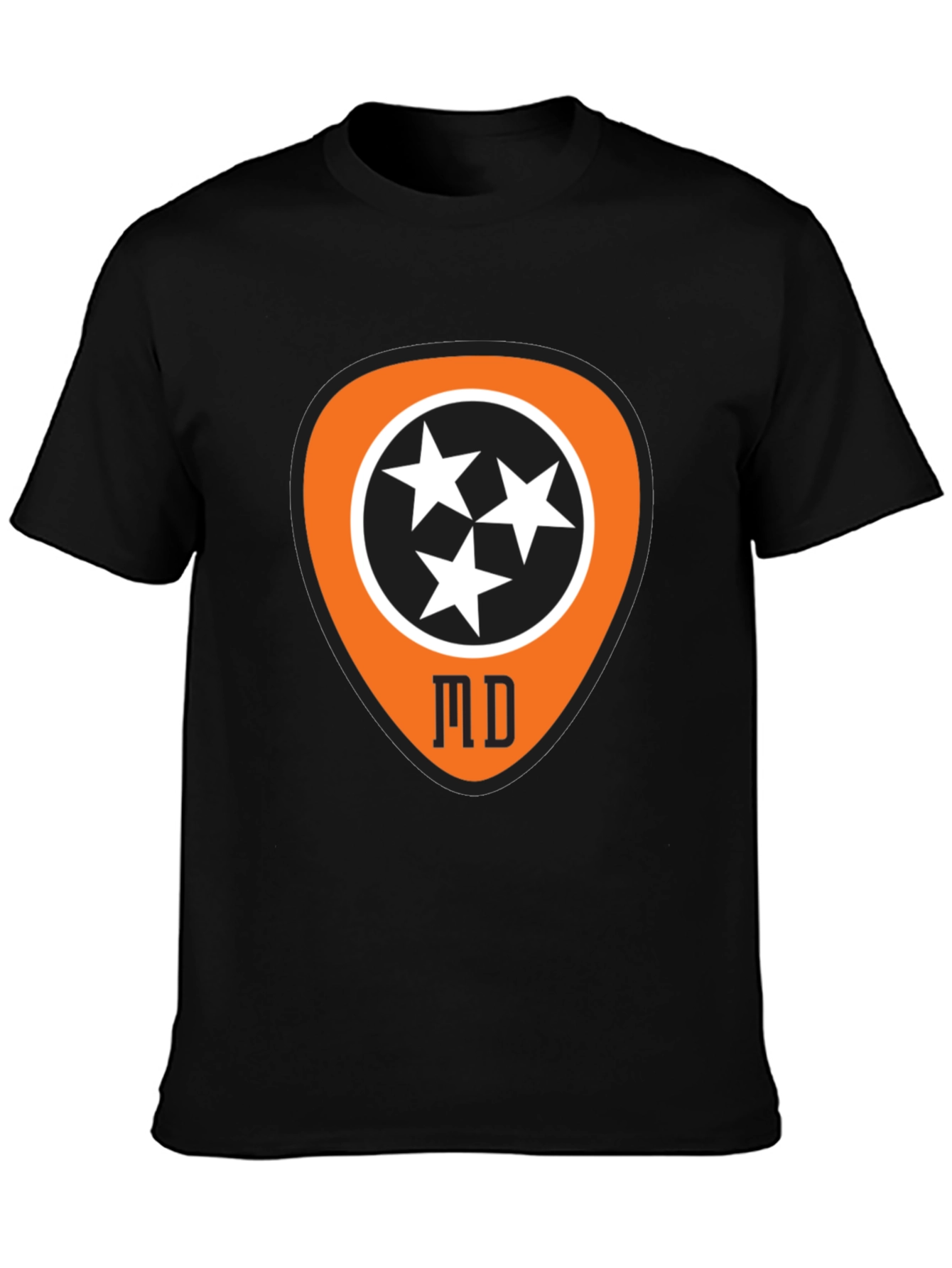 Tennessee Guitar Pick T-Shirt - Music City Style