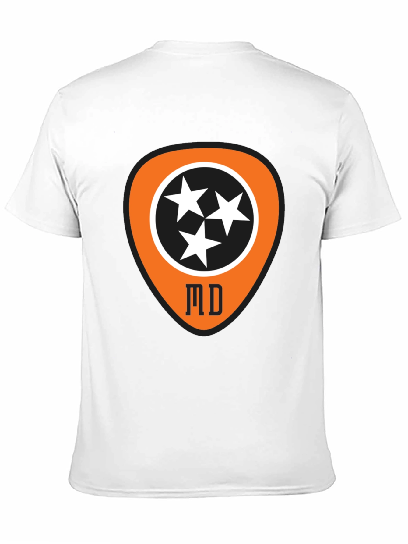 Tennessee Guitar Pick T-Shirt - Music City Style