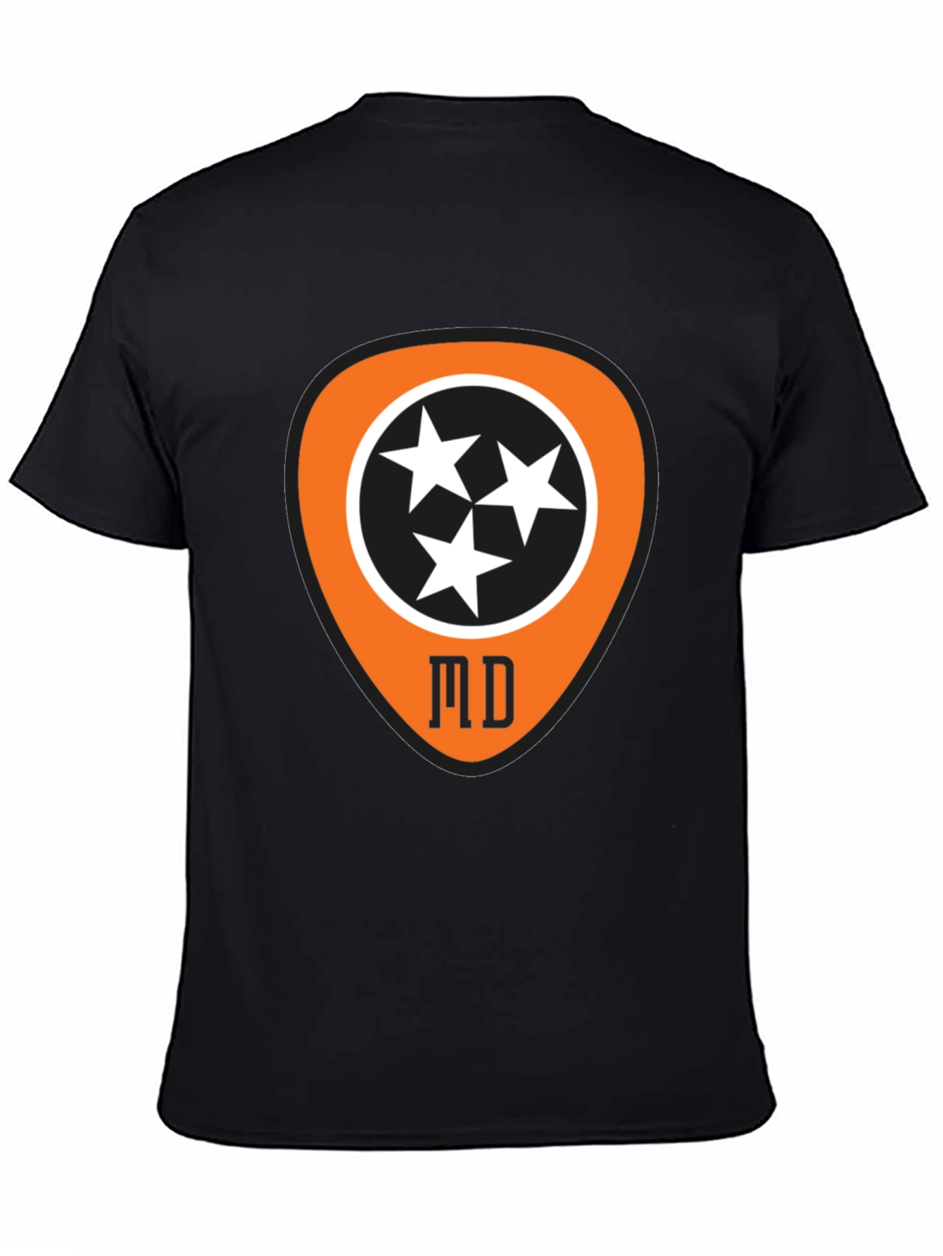 Tennessee Guitar Pick T-Shirt - Music City Style