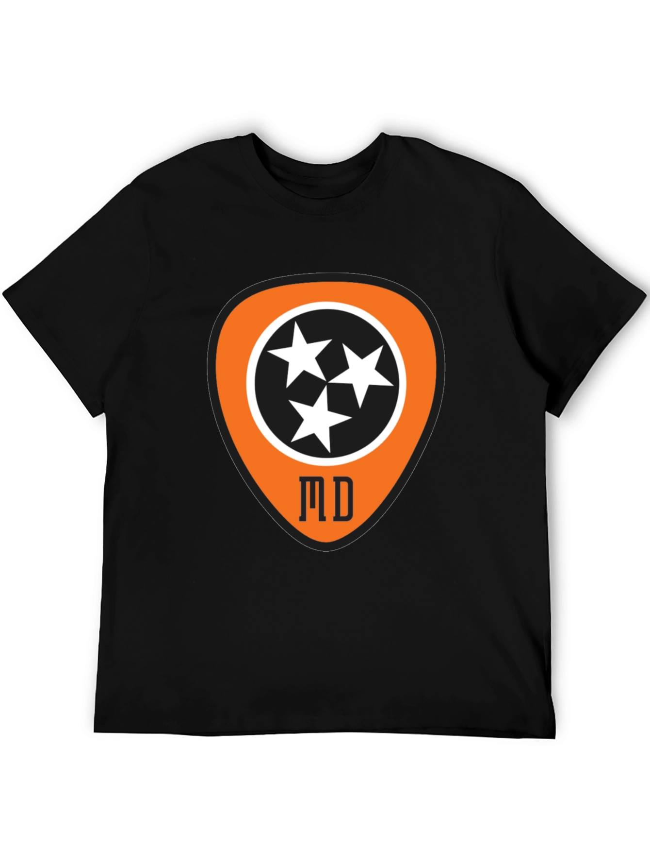 Tennessee Guitar Pick T-Shirt - Music City Style
