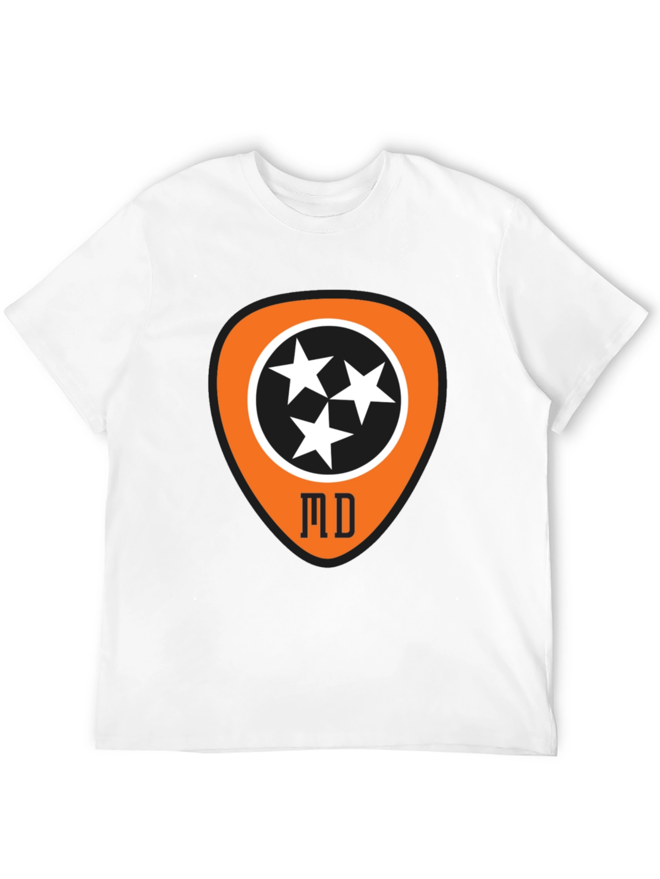 Tennessee Guitar Pick T-Shirt - Music City Style