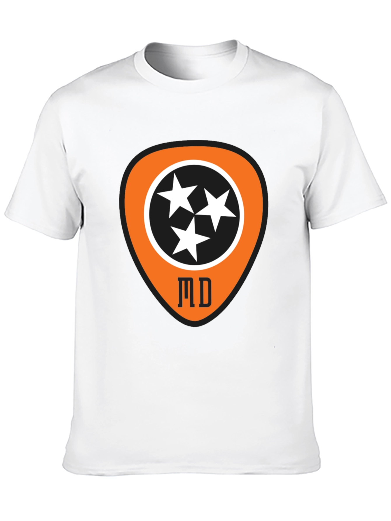 Tennessee Guitar Pick T-Shirt - Music City Style