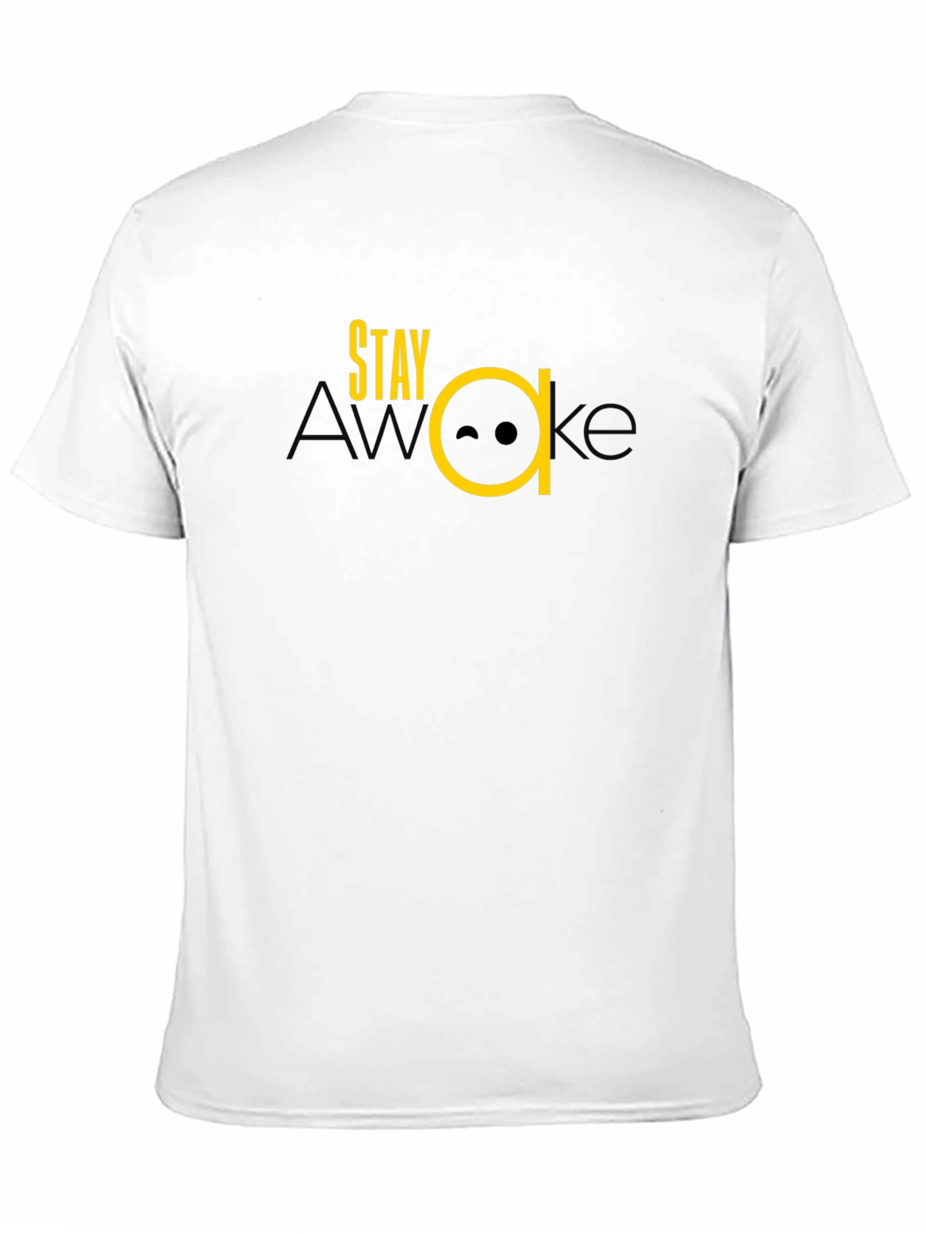 Stay Awake Graphic Tee - Black