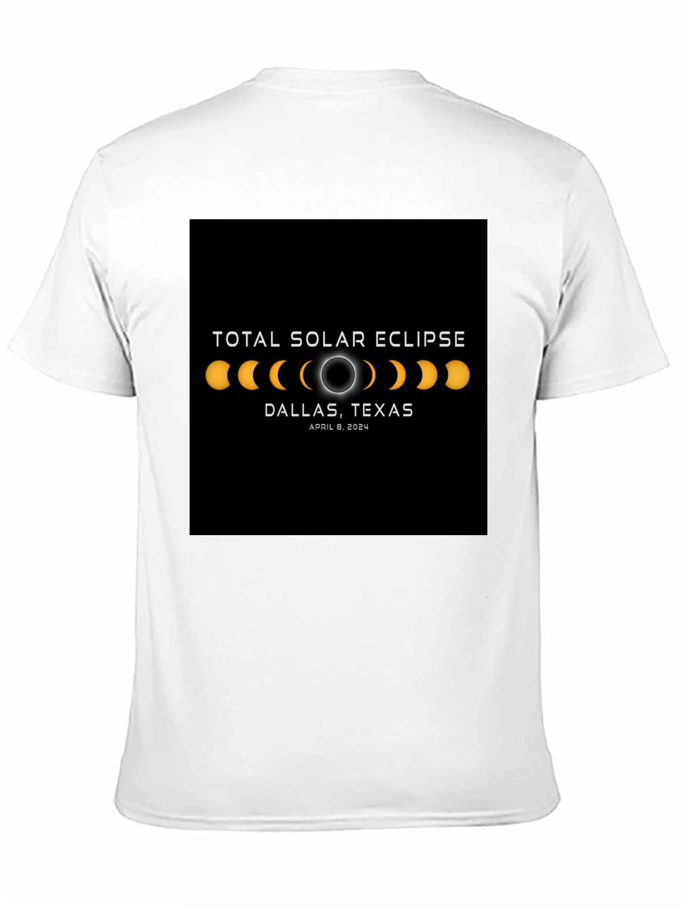 Total Solar Eclipse Dallas Texas April 8 2024 T-Shirt