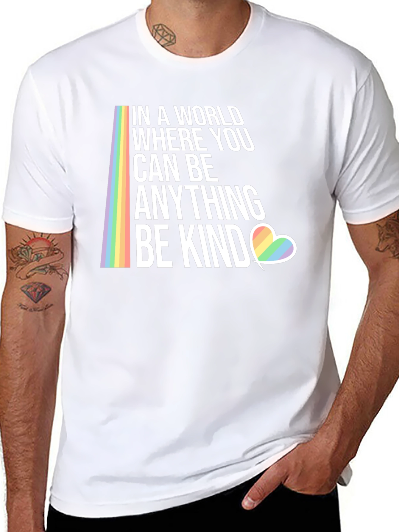 Be Kind Rainbow T-Shirt