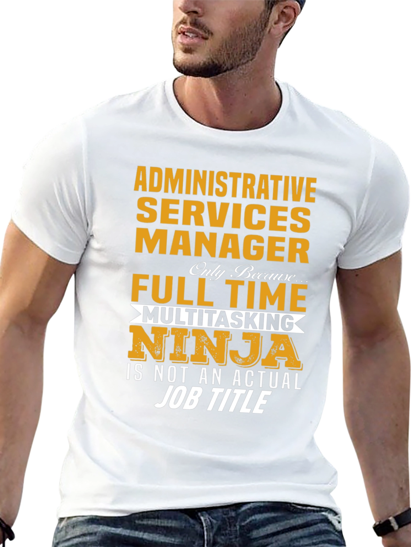 Administrative Services Manager Multitasking Ninja T-Shirt