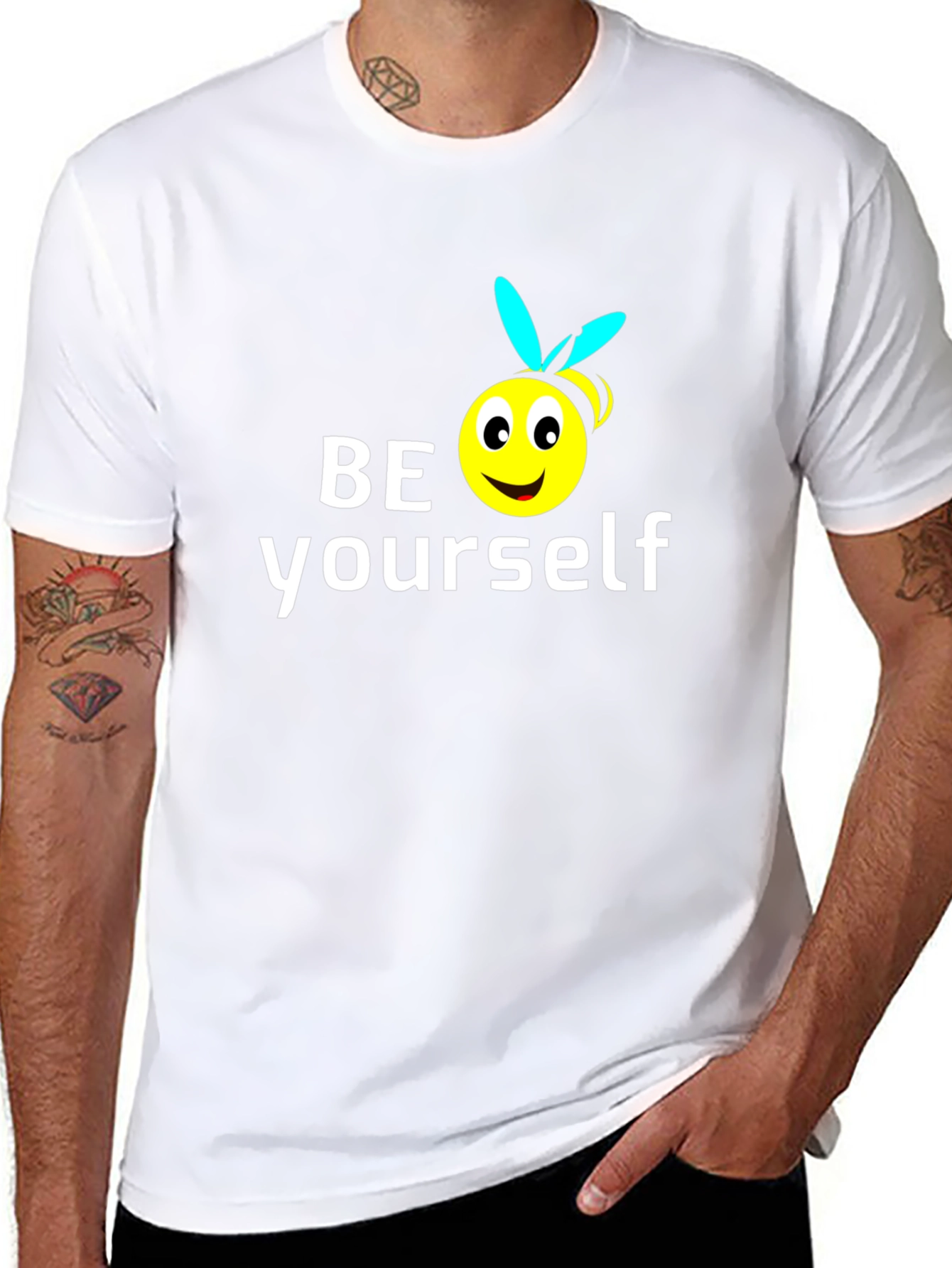 Be Yourself Bee Graphic T-Shirt