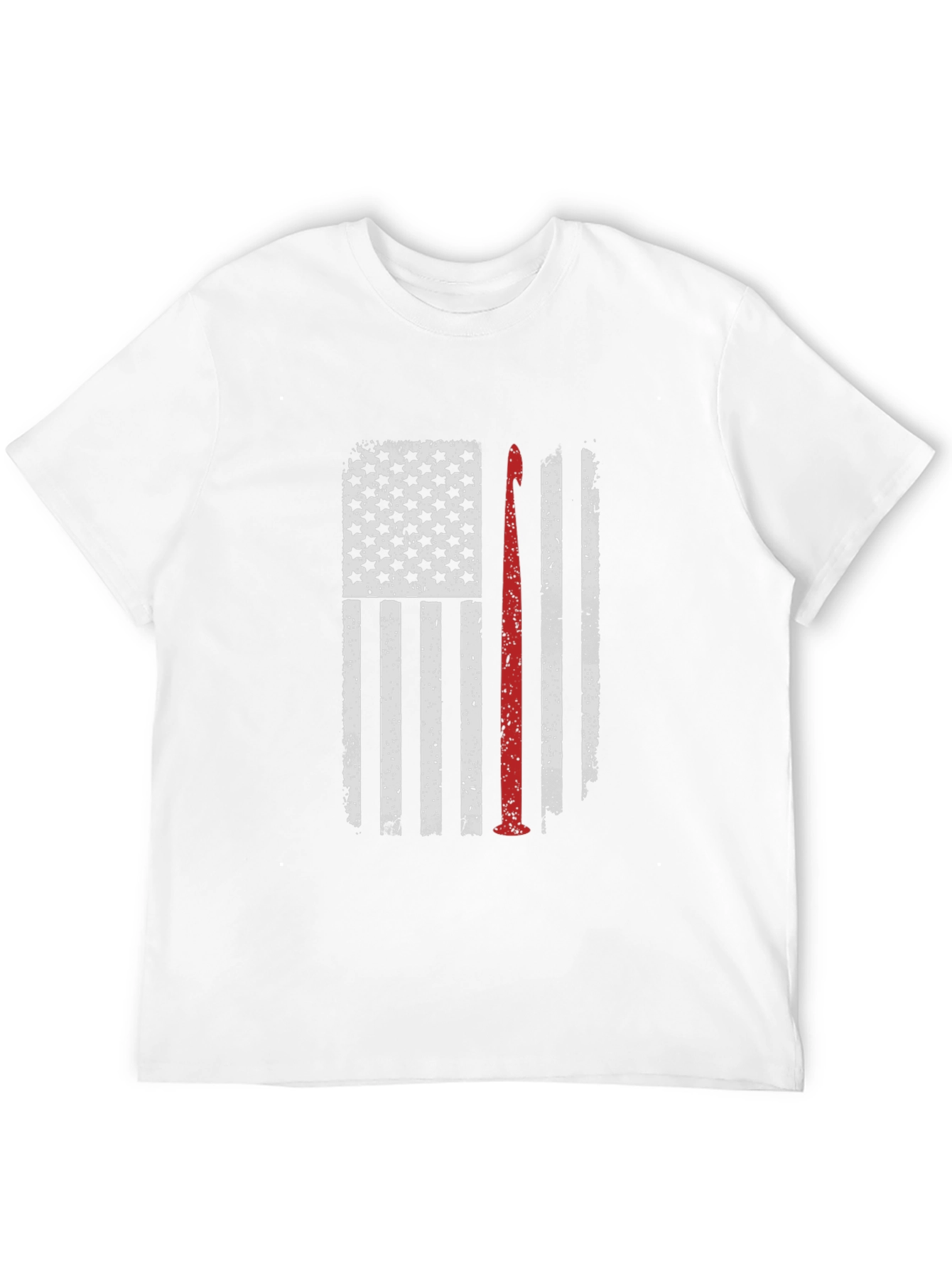 American Flag Crochet T-Shirt