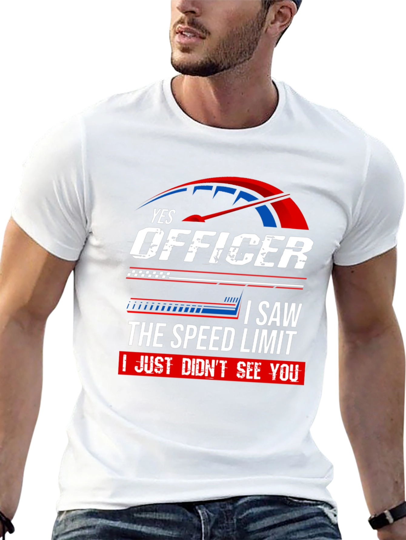 Yes Officer Funny Car Enthusiast T-Shirt