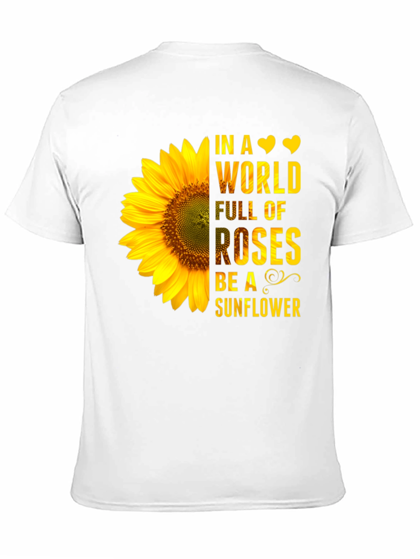 Sunflower Graphic Tee - Be a Sunflower