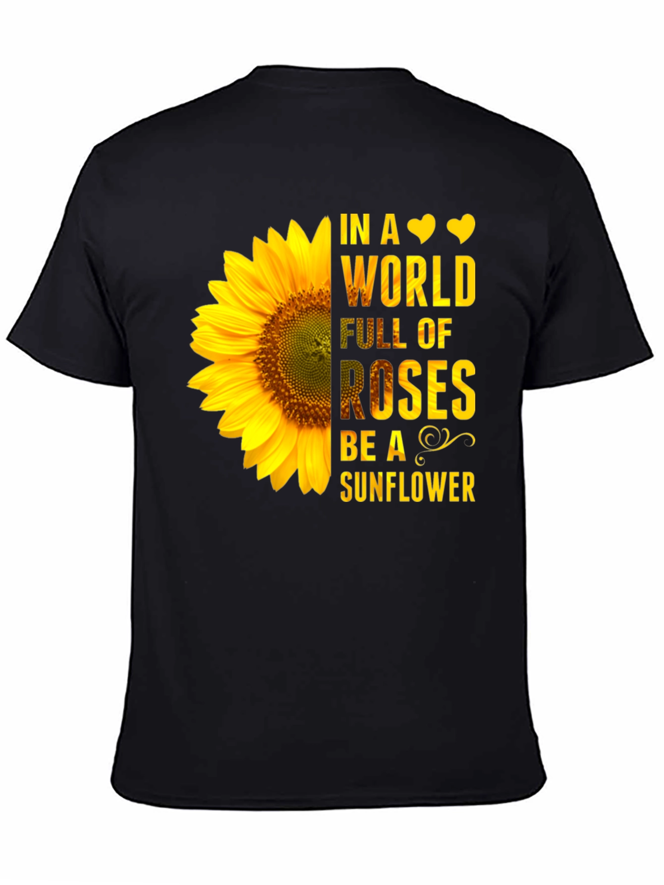 Sunflower Graphic Tee - Be a Sunflower