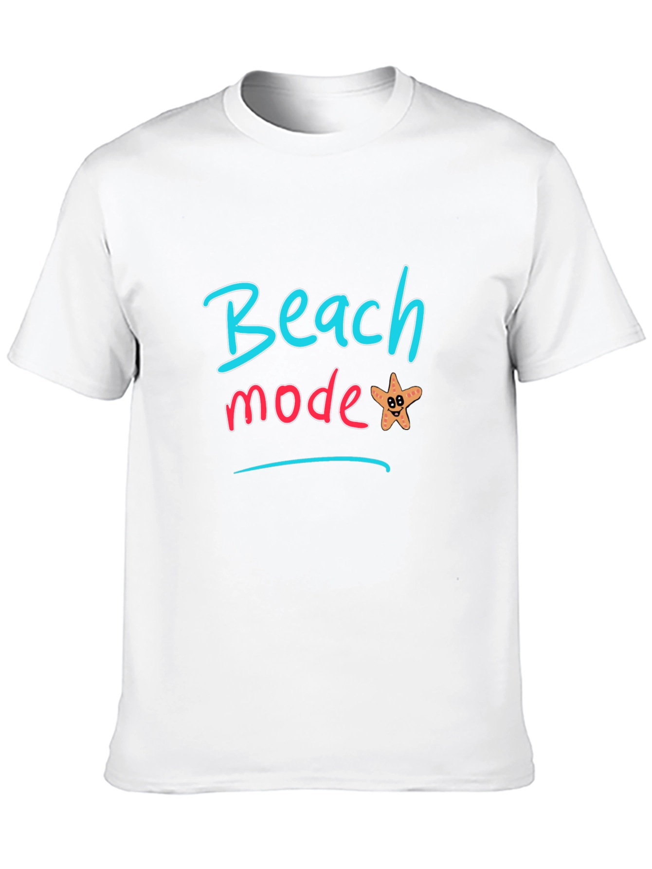 Beach Mode Black T-Shirt