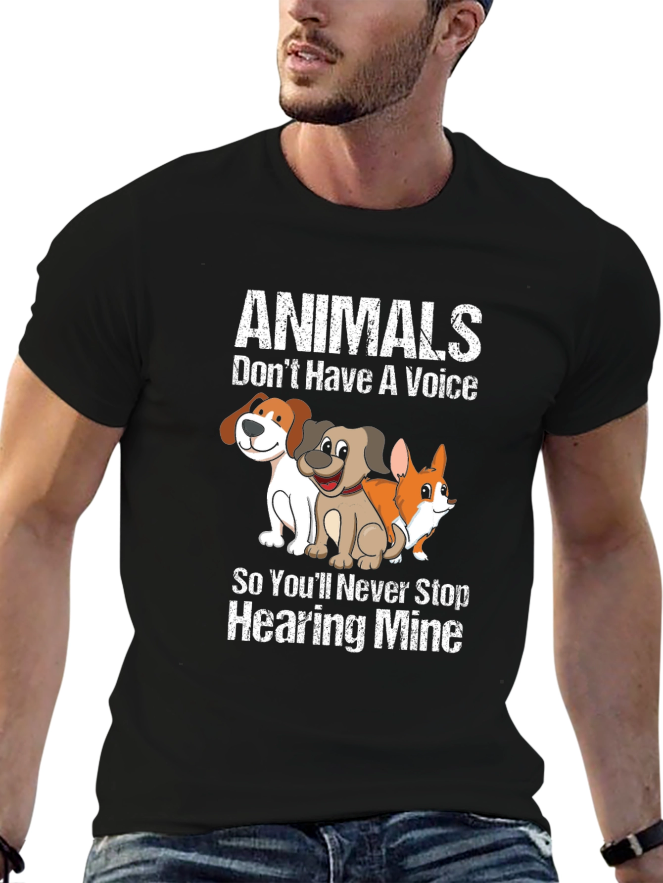 Animals Dont Have A Voice T-Shirt