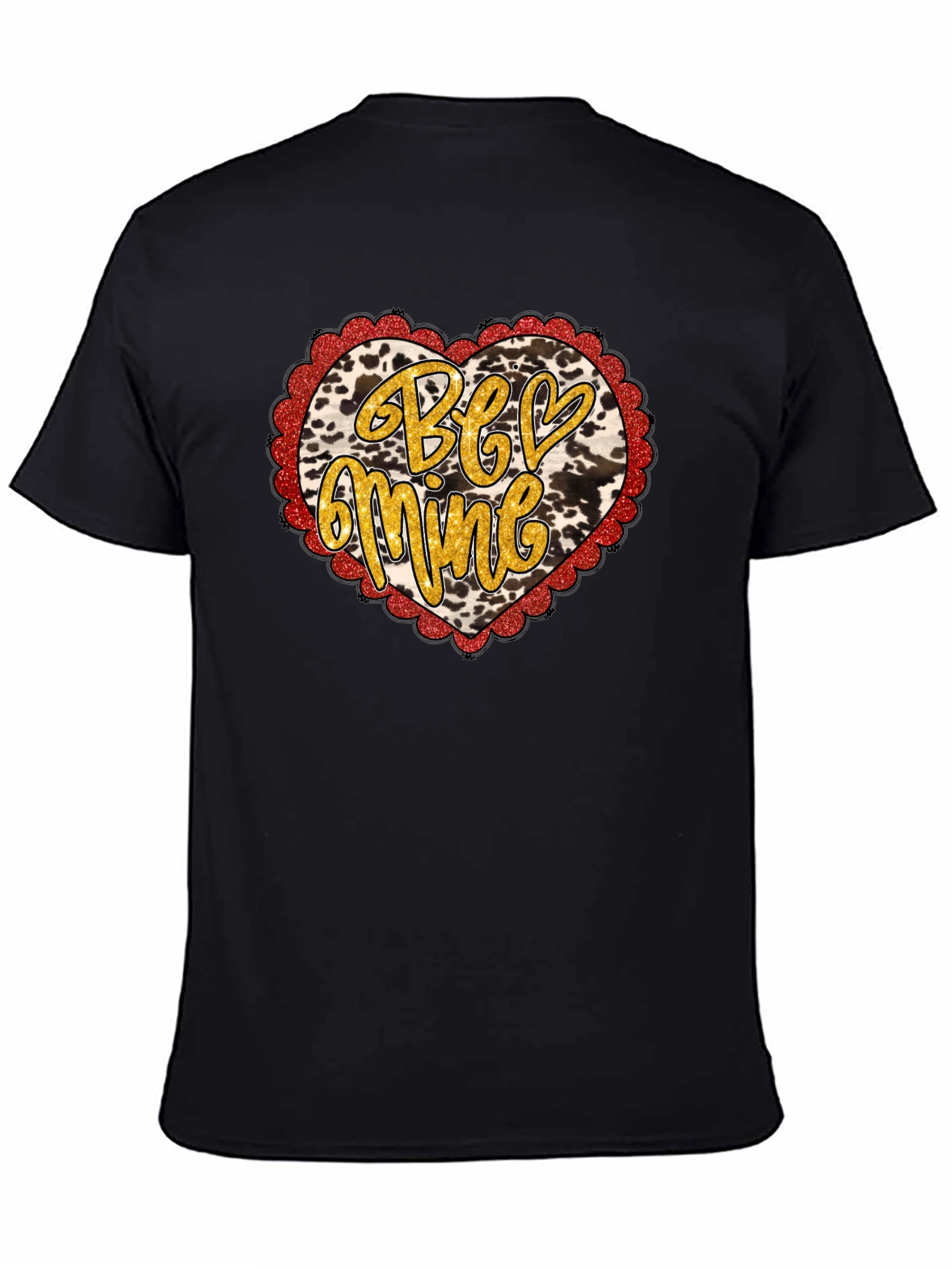 Be Mine Heart Valentines Day T-Shirt