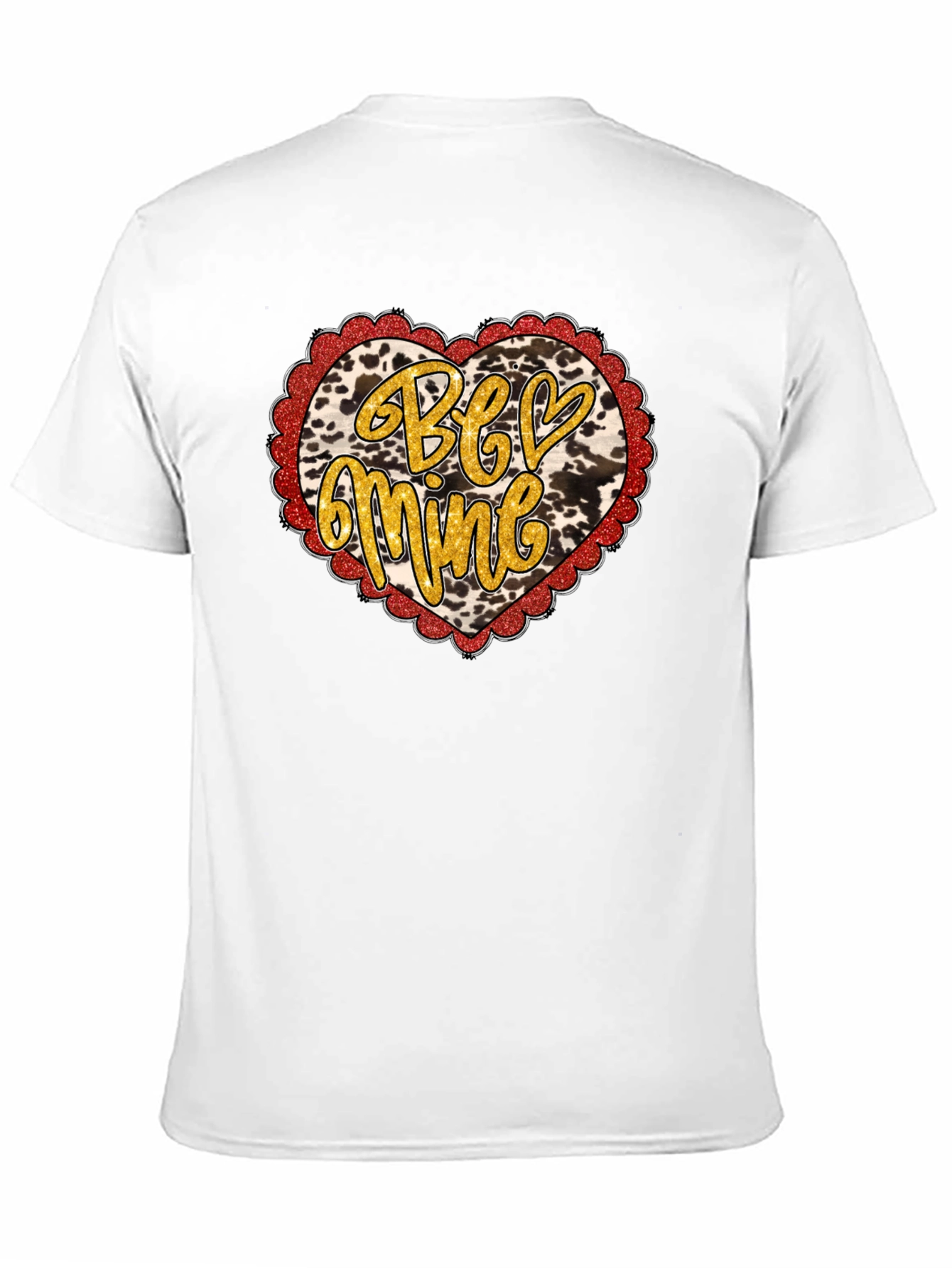 Be Mine Heart Valentines Day T-Shirt