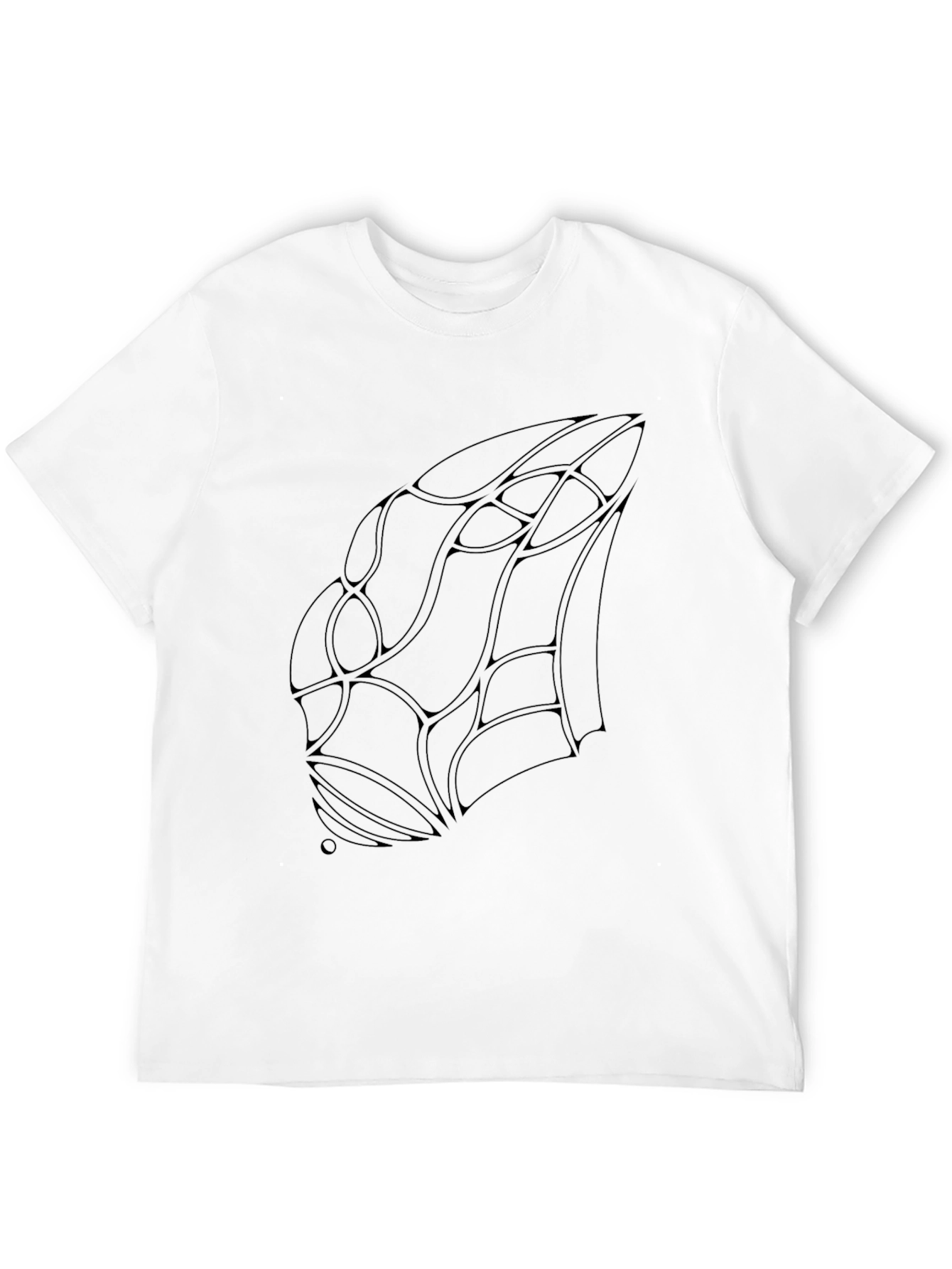 Abstract Black T-Shirt