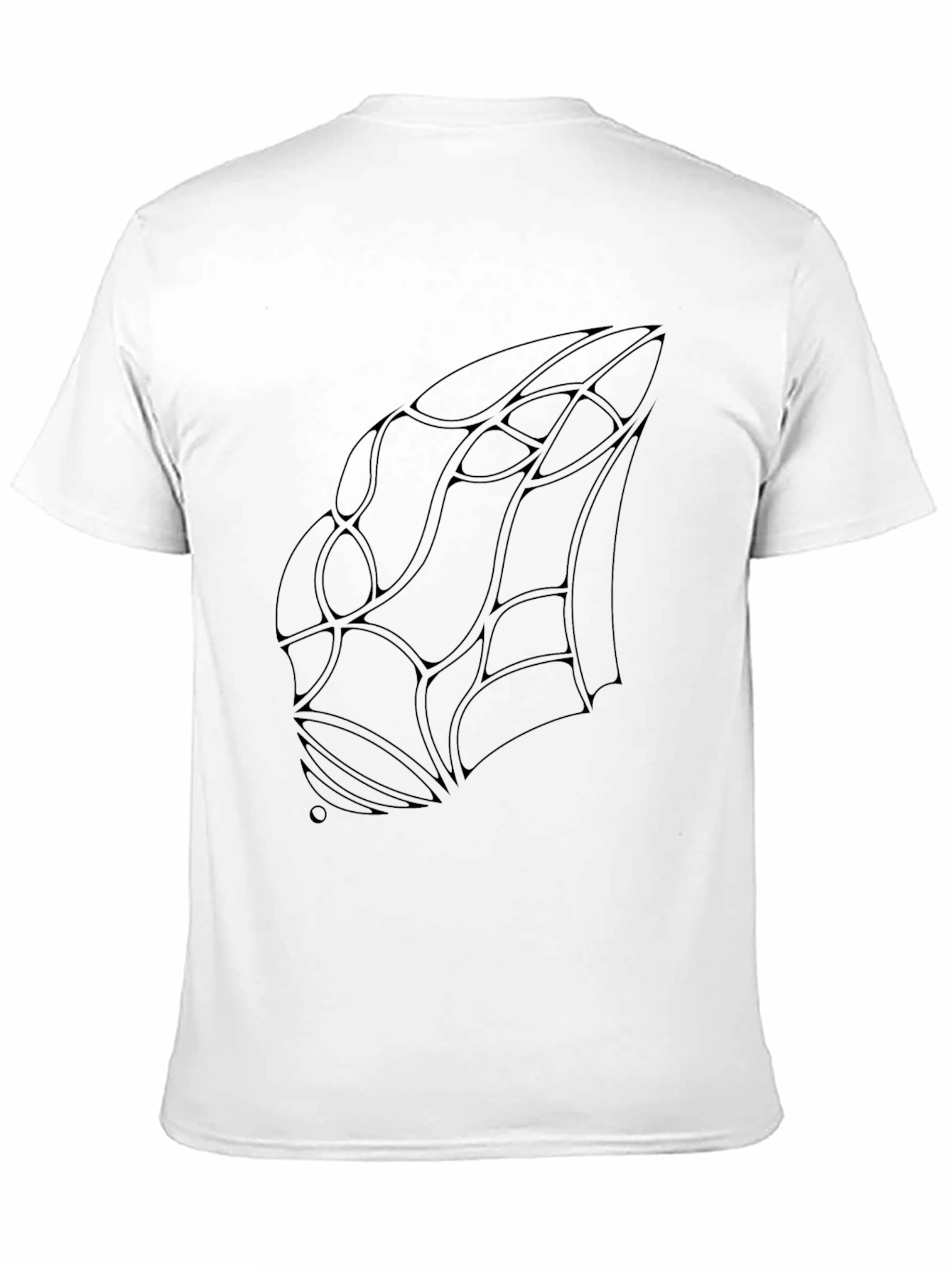 Abstract Black T-Shirt
