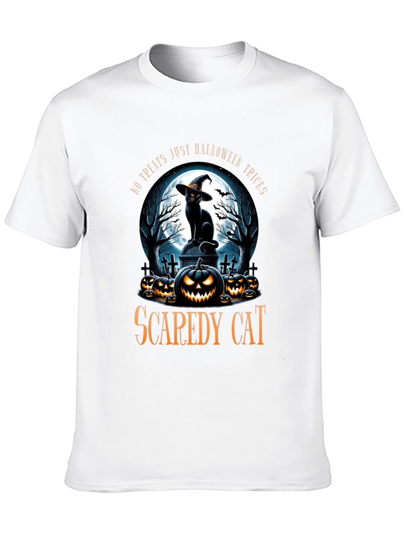 Scaredy Cat Halloween T-Shirt