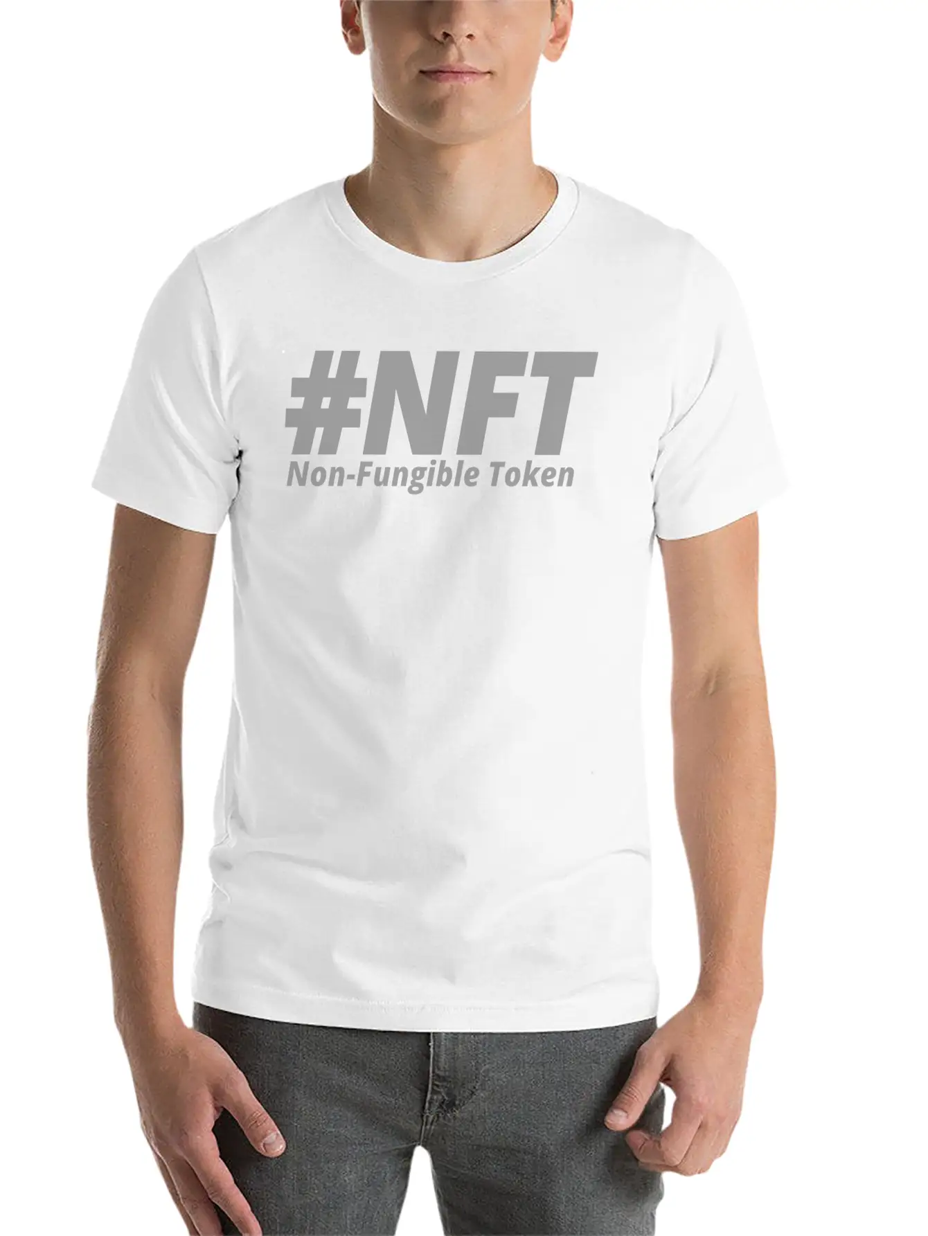 NFT; Non Fungible Token Essential Cotton Tee For Daily Outfits – Unisex Style