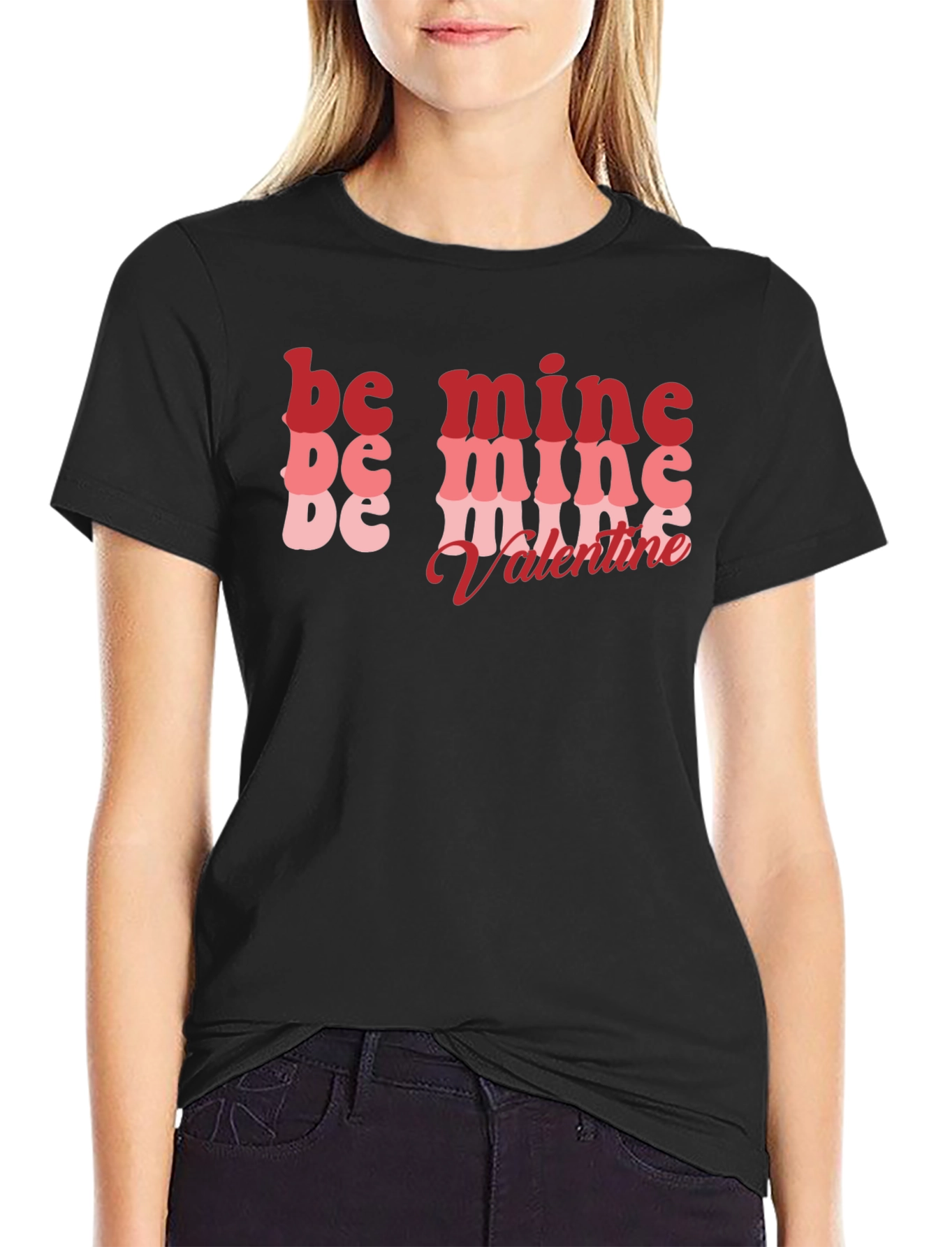 Be Mine Valentine T-Shirt - Retro Graphic Tee