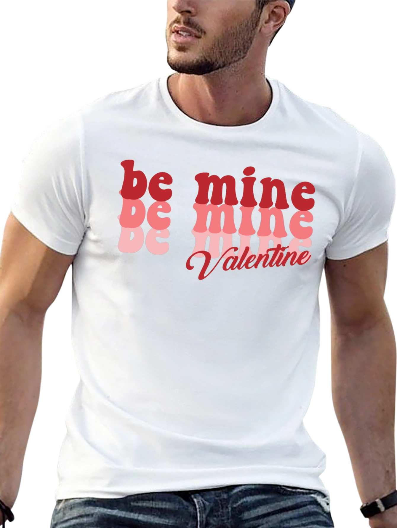 Be Mine Valentine T-Shirt - Retro Graphic Tee