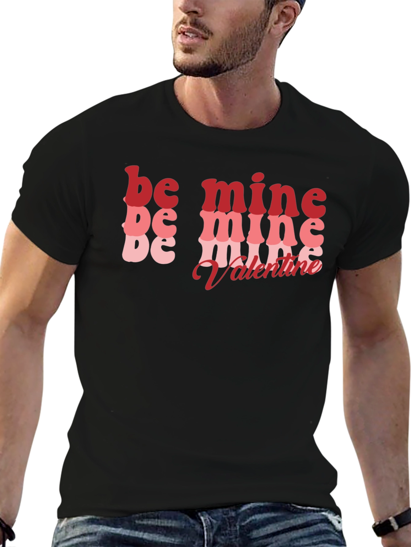 Be Mine Valentine T-Shirt - Retro Graphic Tee
