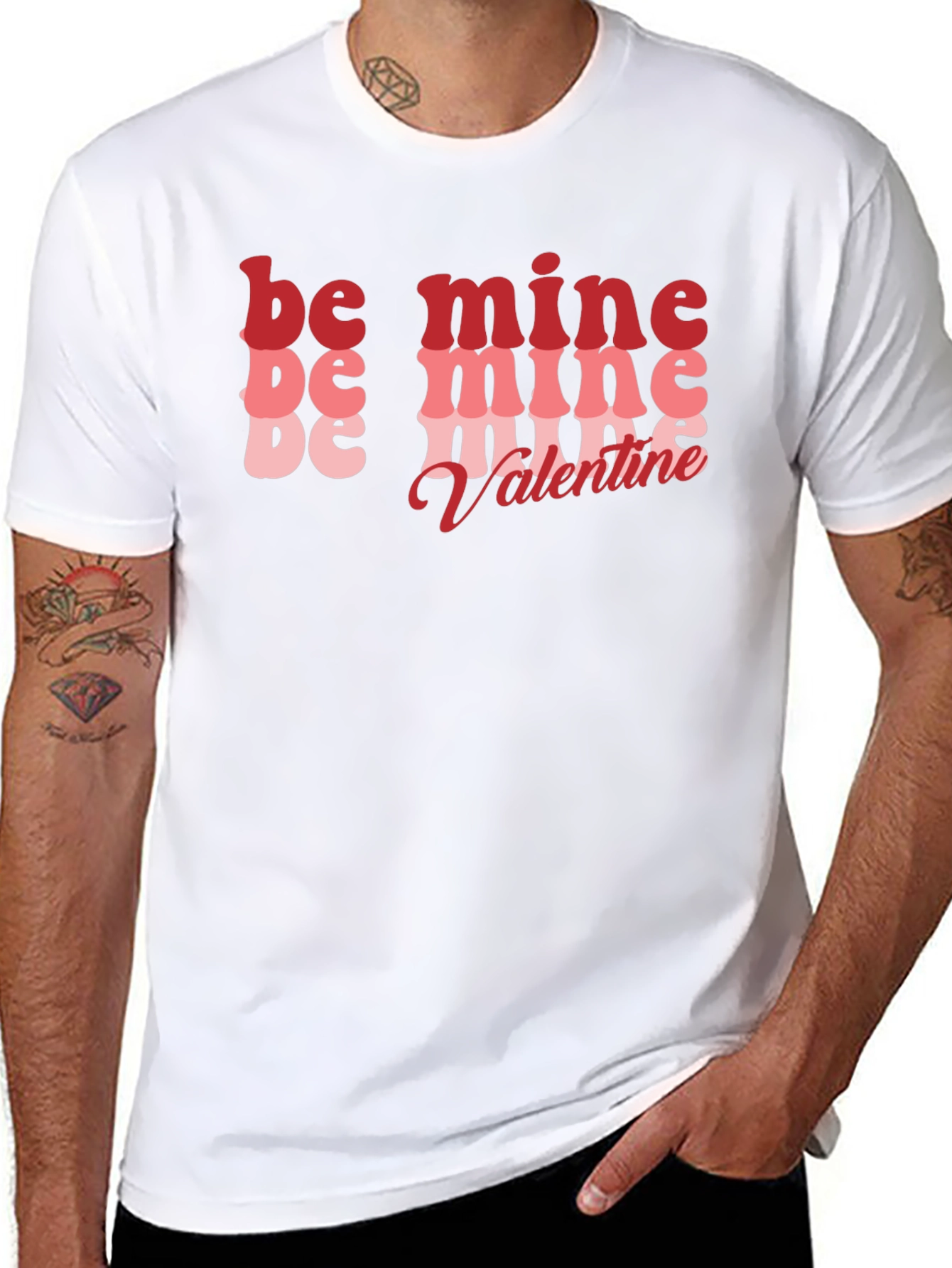 Be Mine Valentine T-Shirt - Retro Graphic Tee