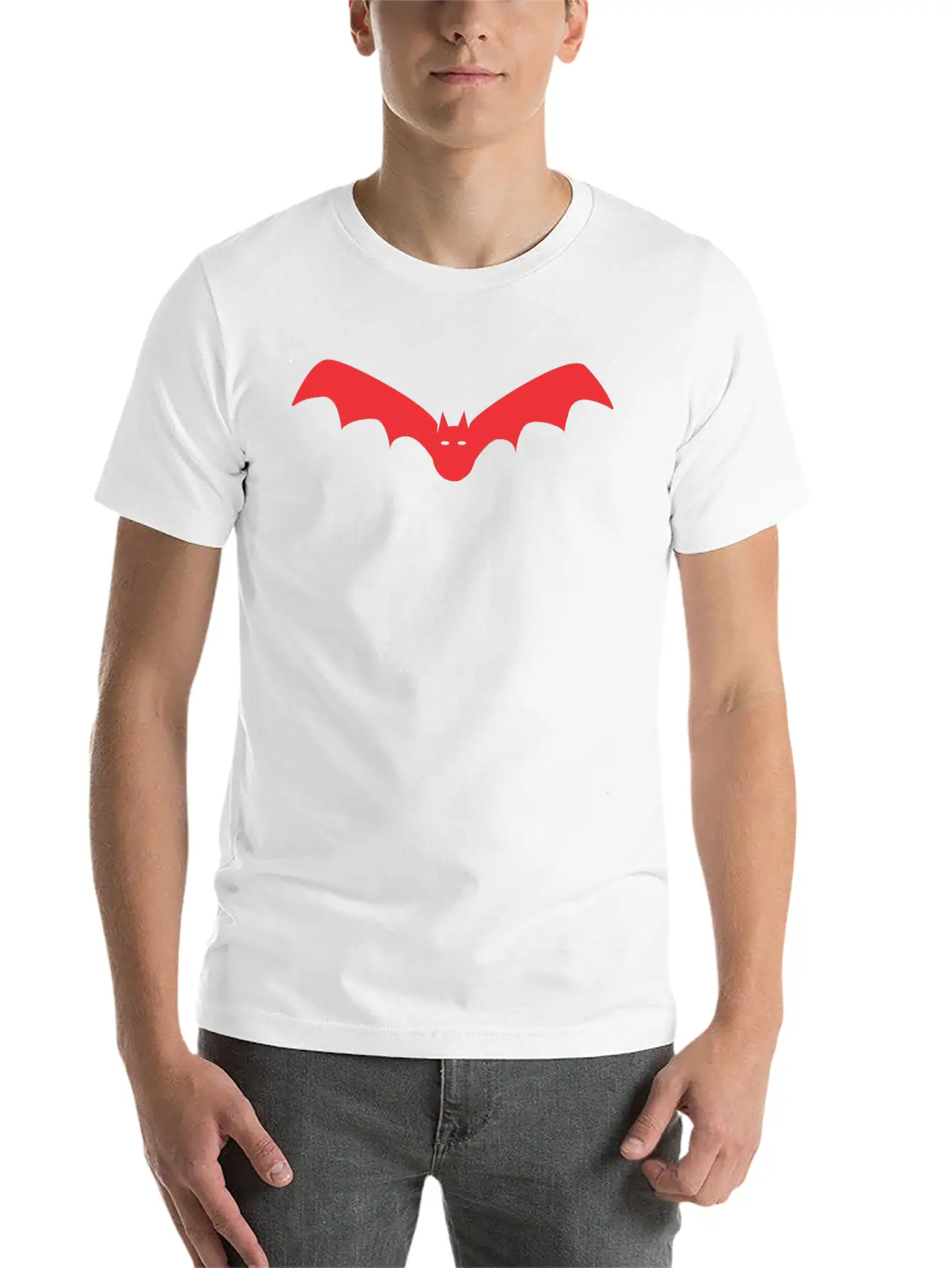 Night Bat Soft Cotton Short Sleeve Tee – Unisex Wardrobe Staple