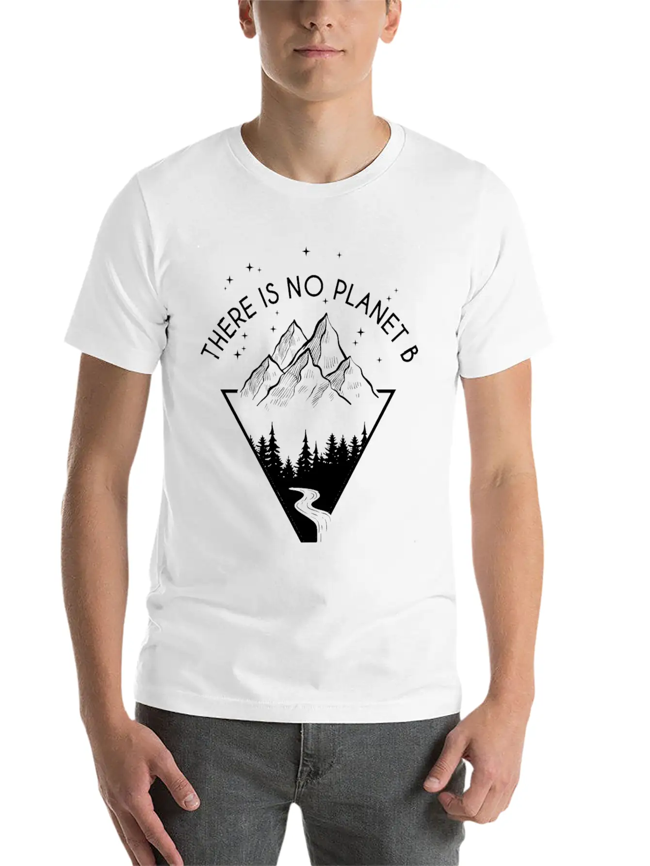No Planet B - Environmental Protection Climate Stylish Everyday T-Shirt – Unisex Basic Cotton Tee