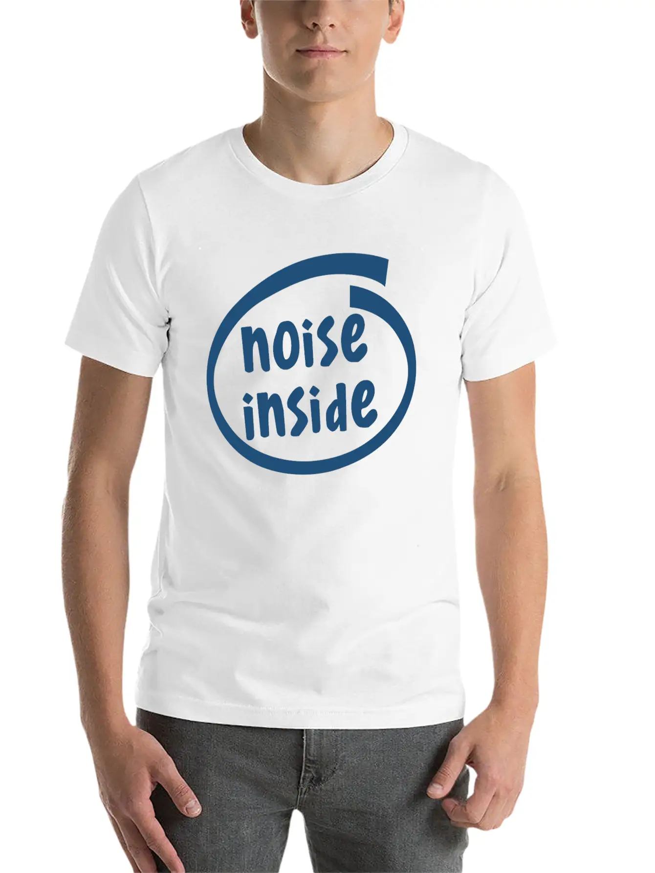 Noise Inside (1805C) Unisex Casual T-Shirt – Clean Design For Daily Comfort