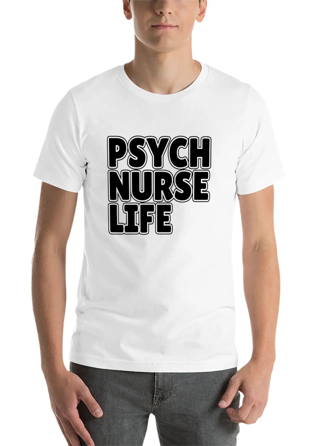 Nurse Nursing Psych Nurse Life Unisex Casual T-Shirt – Clean Design For Daily Comfort