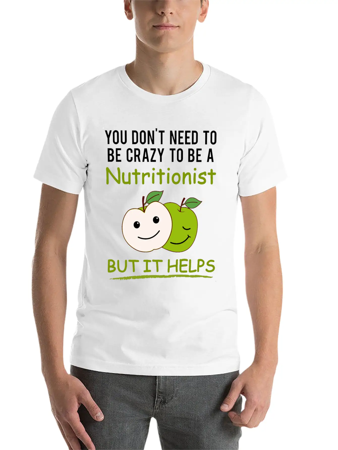 Nutritional Advice Nutritionist Funny Saying Gift Lightweight Cotton T-Shirt – Daily Comfort Graphic Shirt