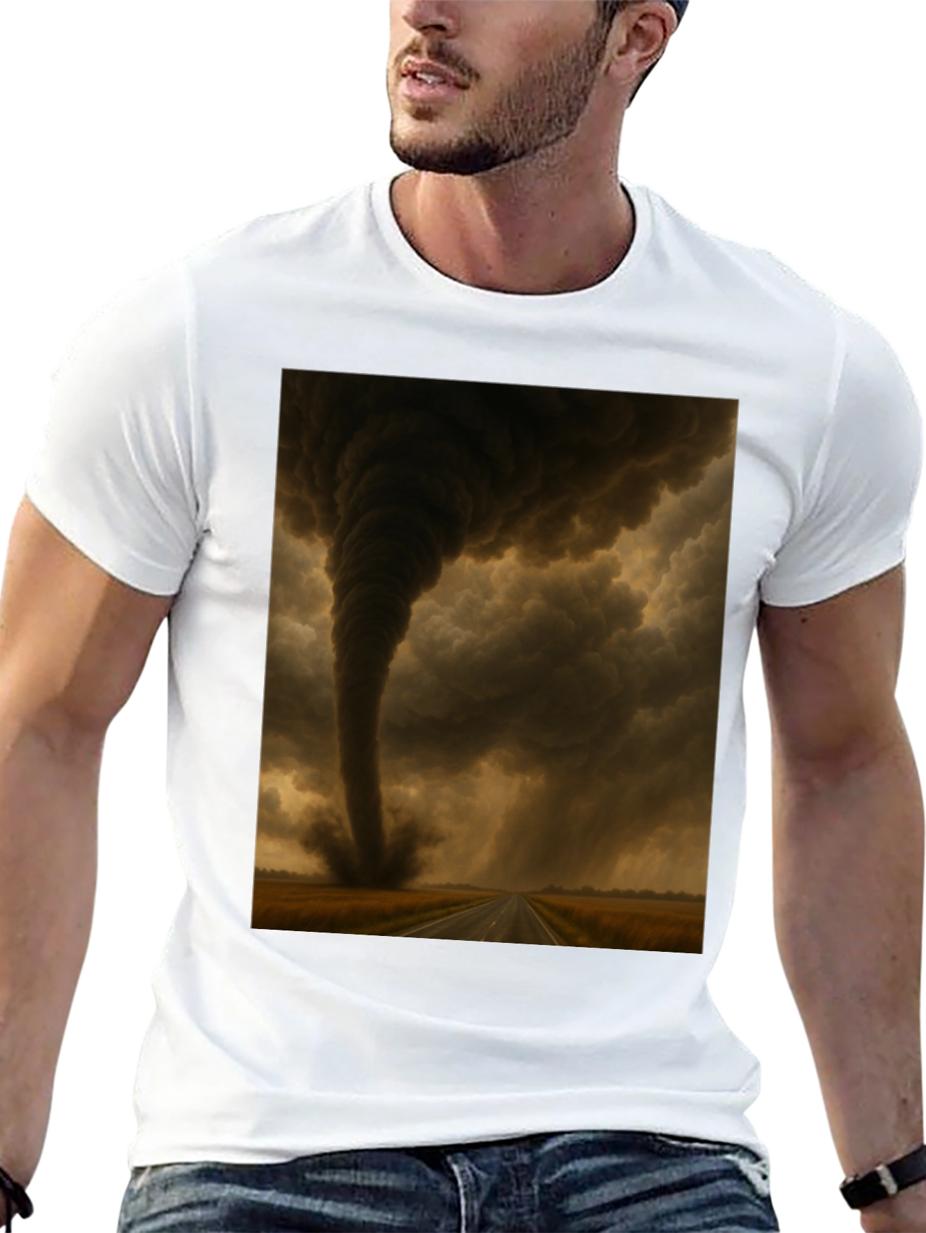 Tornado Graphic Tee - Weather Event T-Shirt