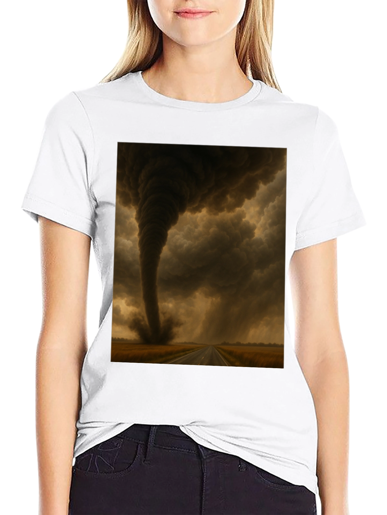 Tornado Graphic Tee - Weather Event T-Shirt