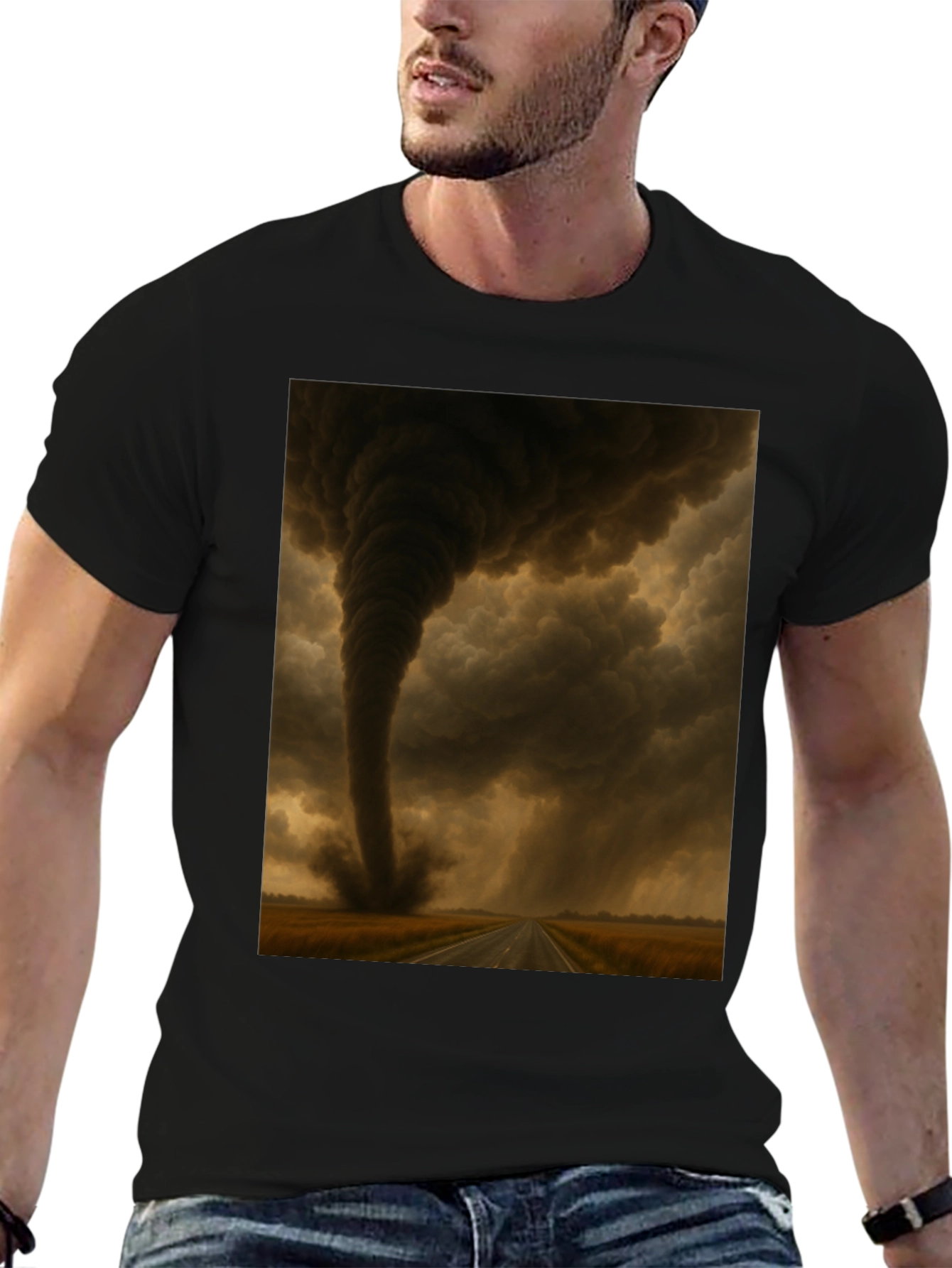Tornado Graphic Tee - Weather Event T-Shirt