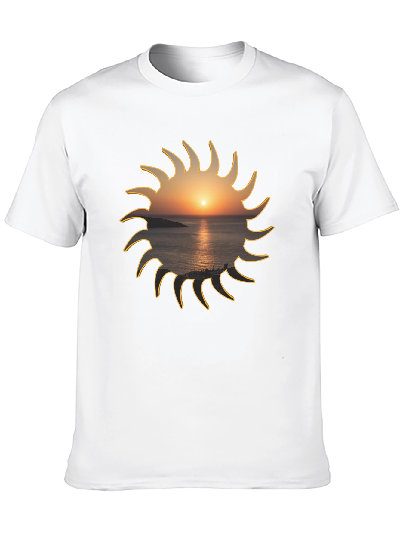 Sunset Horizon Graphic T-Shirt