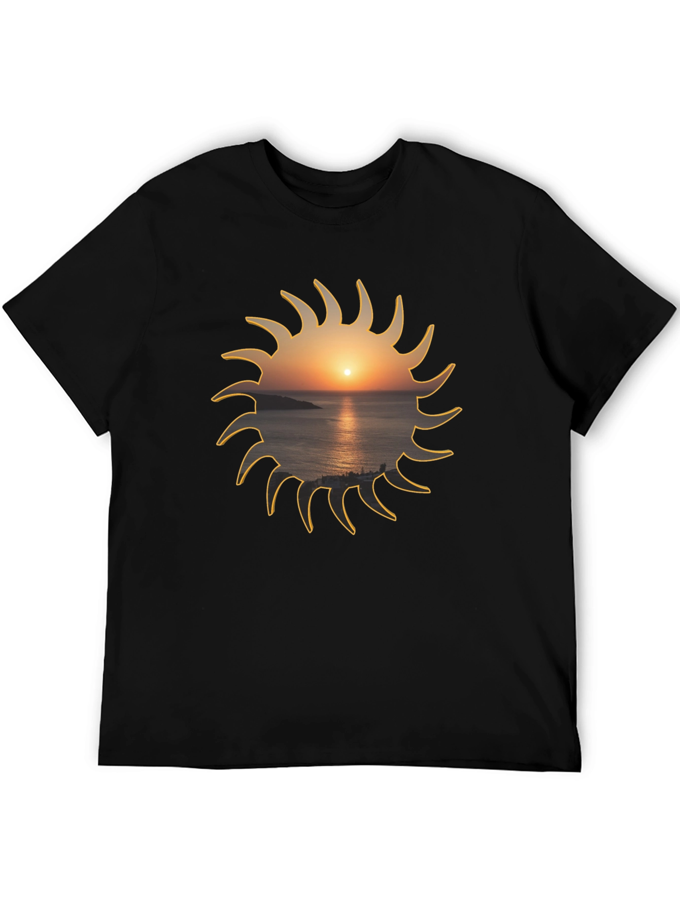 Sunset Horizon Graphic T-Shirt