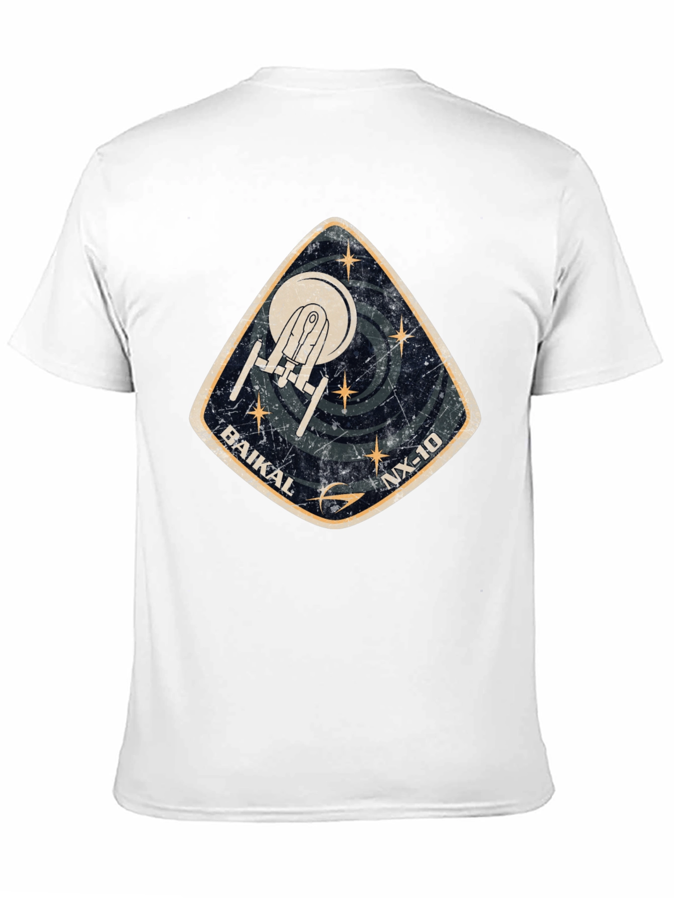 Star Trek Baikal NX-10 Black T-Shirt
