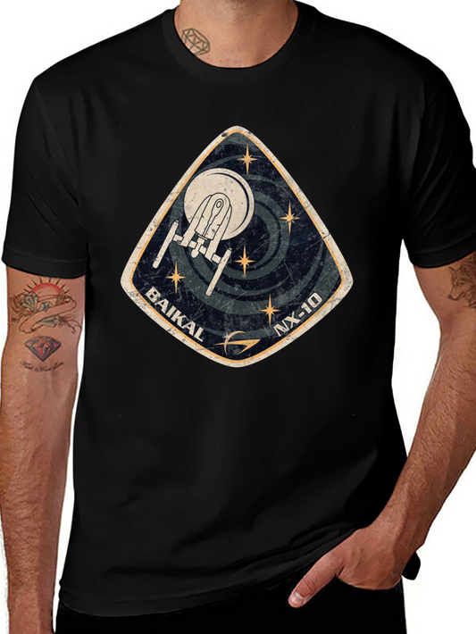 Star Trek Baikal NX-10 Black T-Shirt