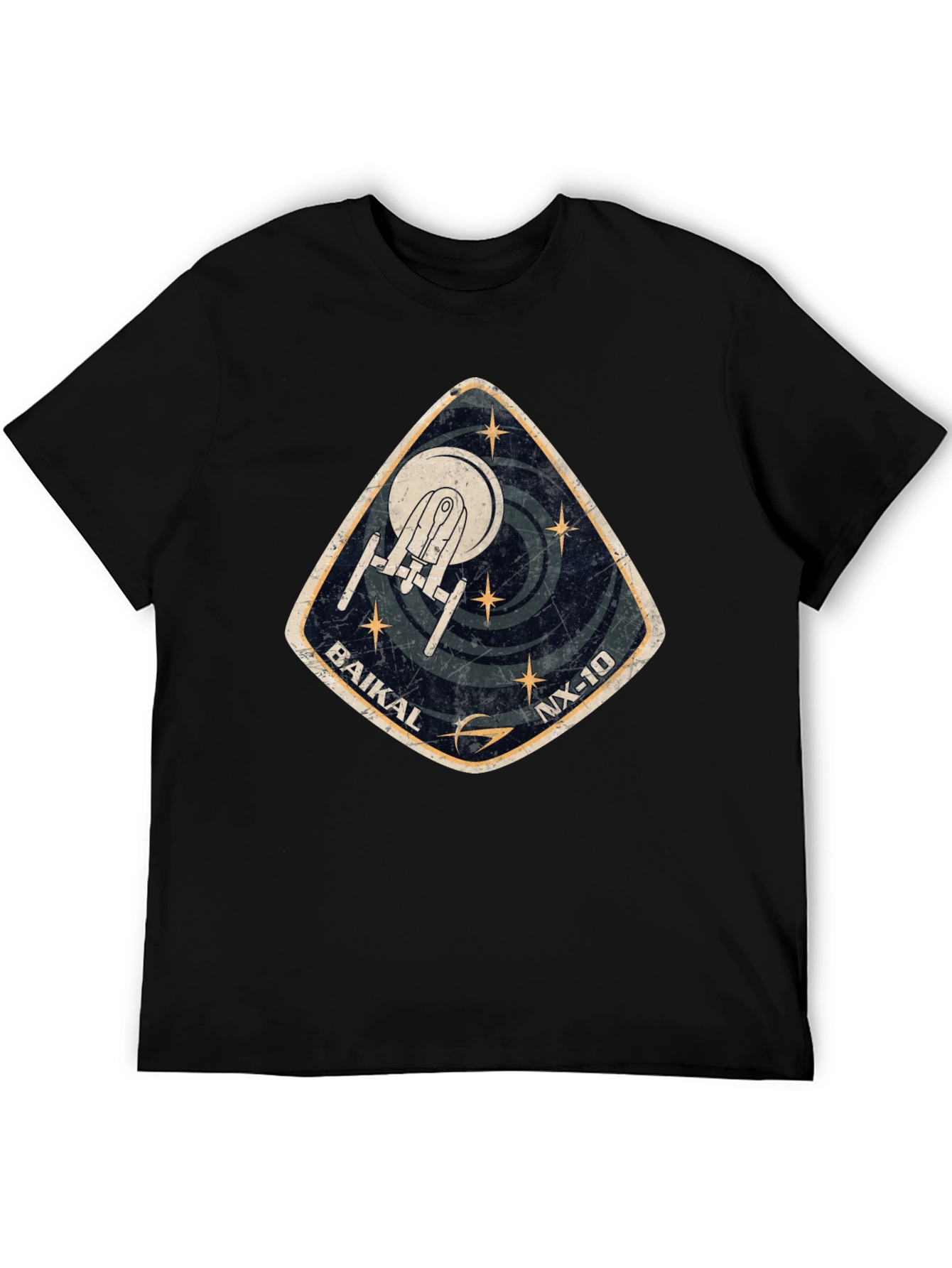 Star Trek Baikal NX-10 Black T-Shirt