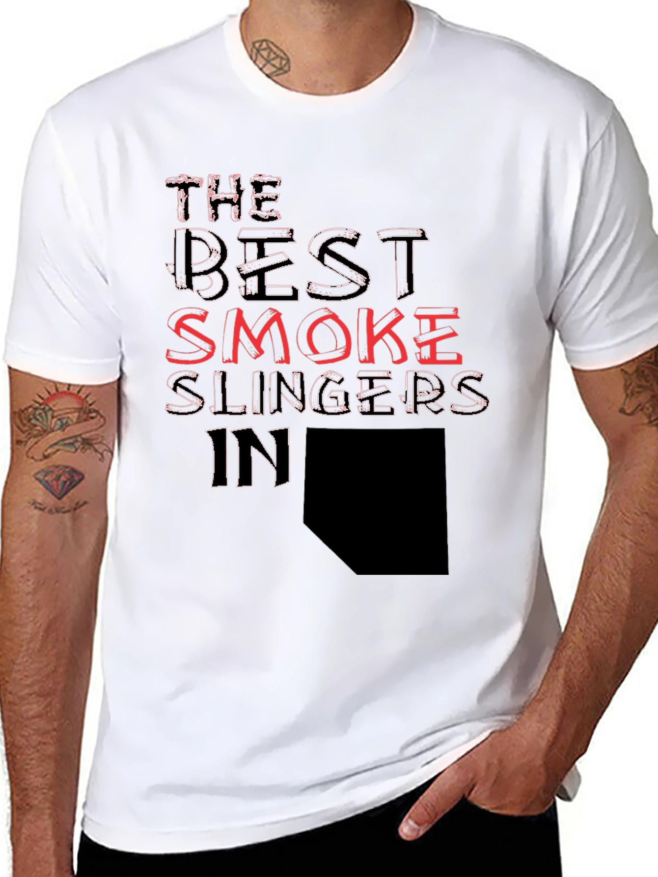 The Best Smoke Slingers Graphic Tee